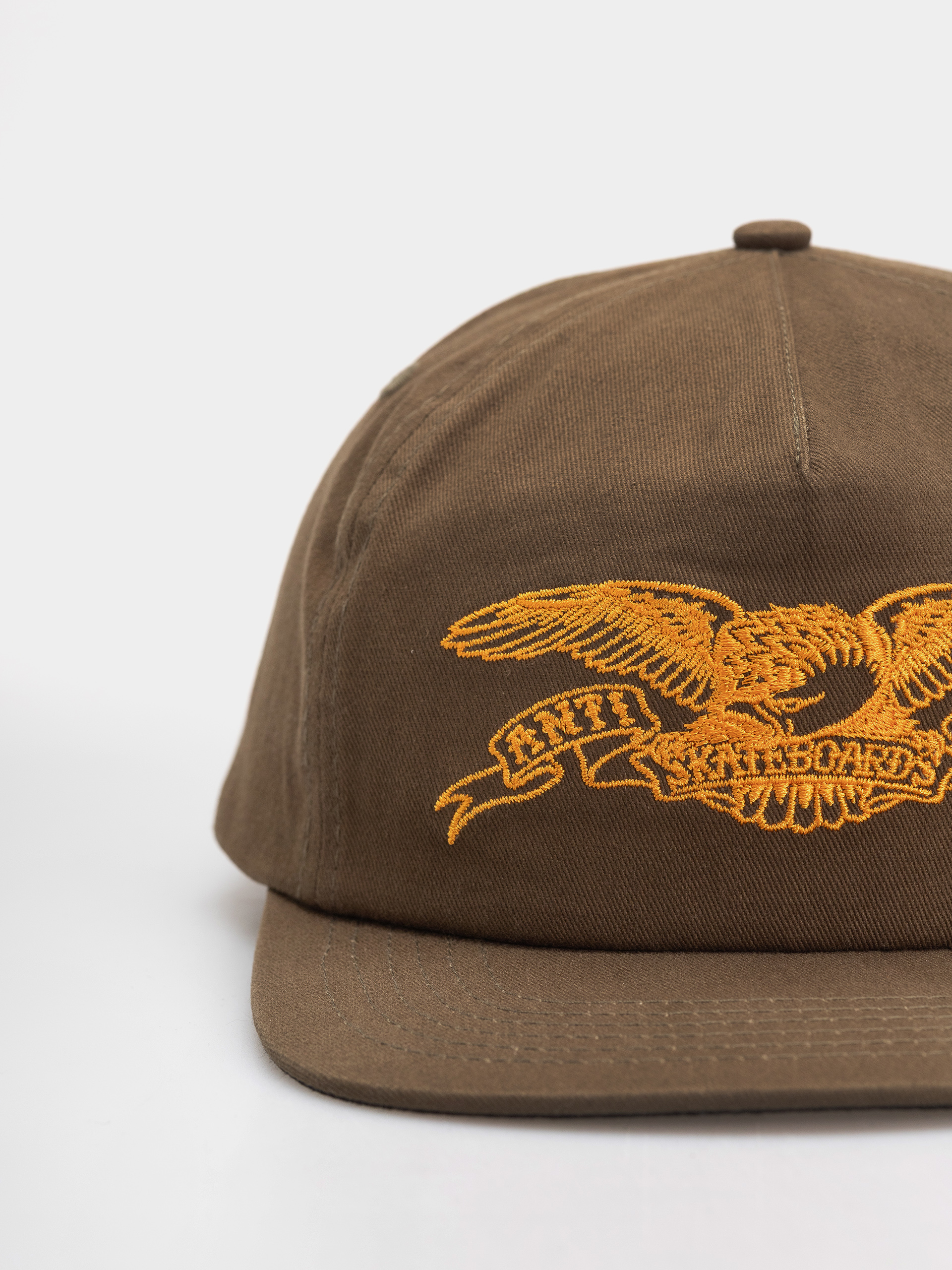 Шапка с козирка Antihero Basic Eagle (brown/orange)