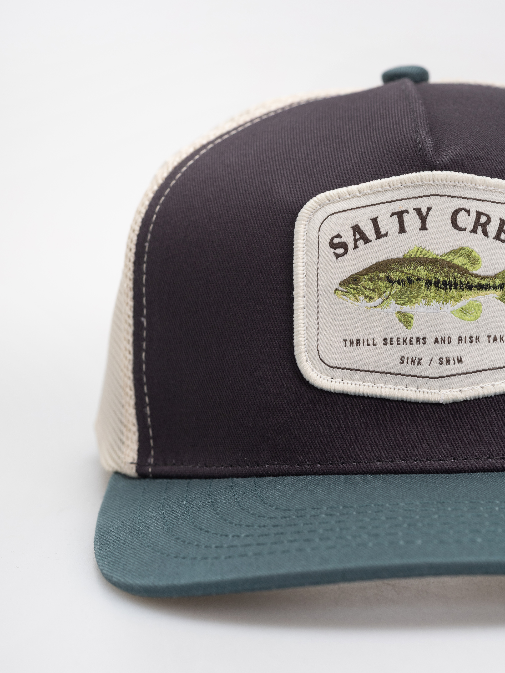Шапка с козирка Salty Crew Bigmouth Trucker (magnet/hydro)