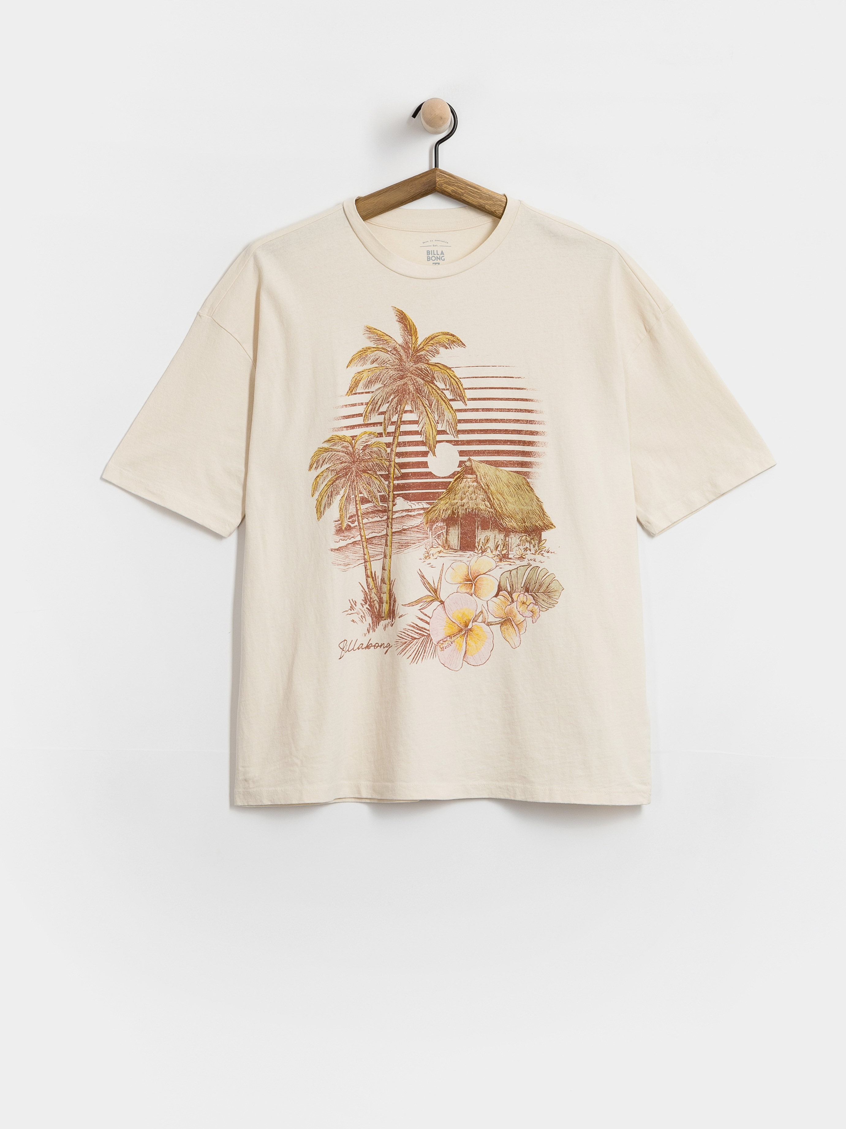 Тениска Billabong Will Find Me Here Wmn (white cap)