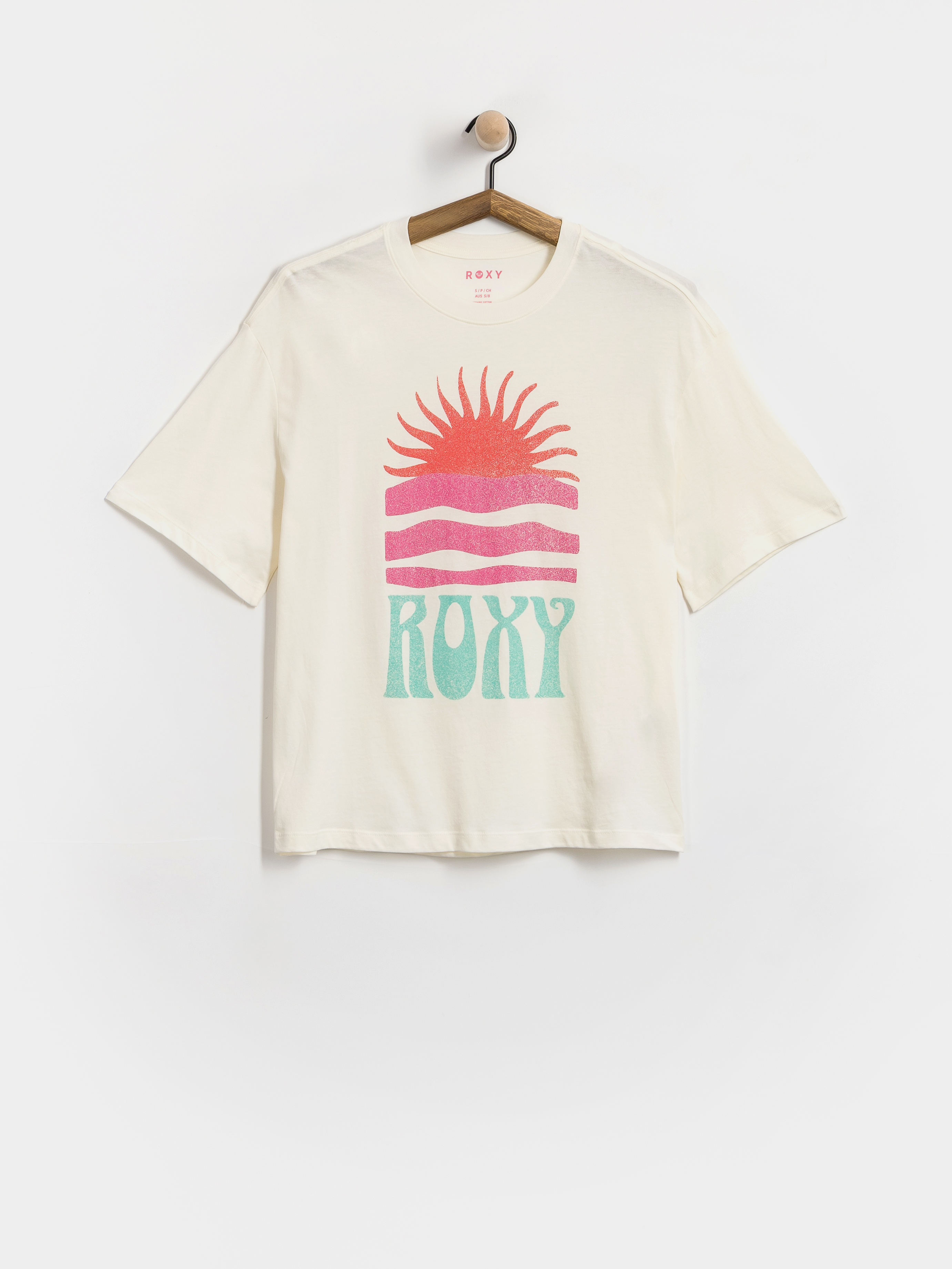Тениска Roxy Hangloose Poster Wmn (coconut milk)