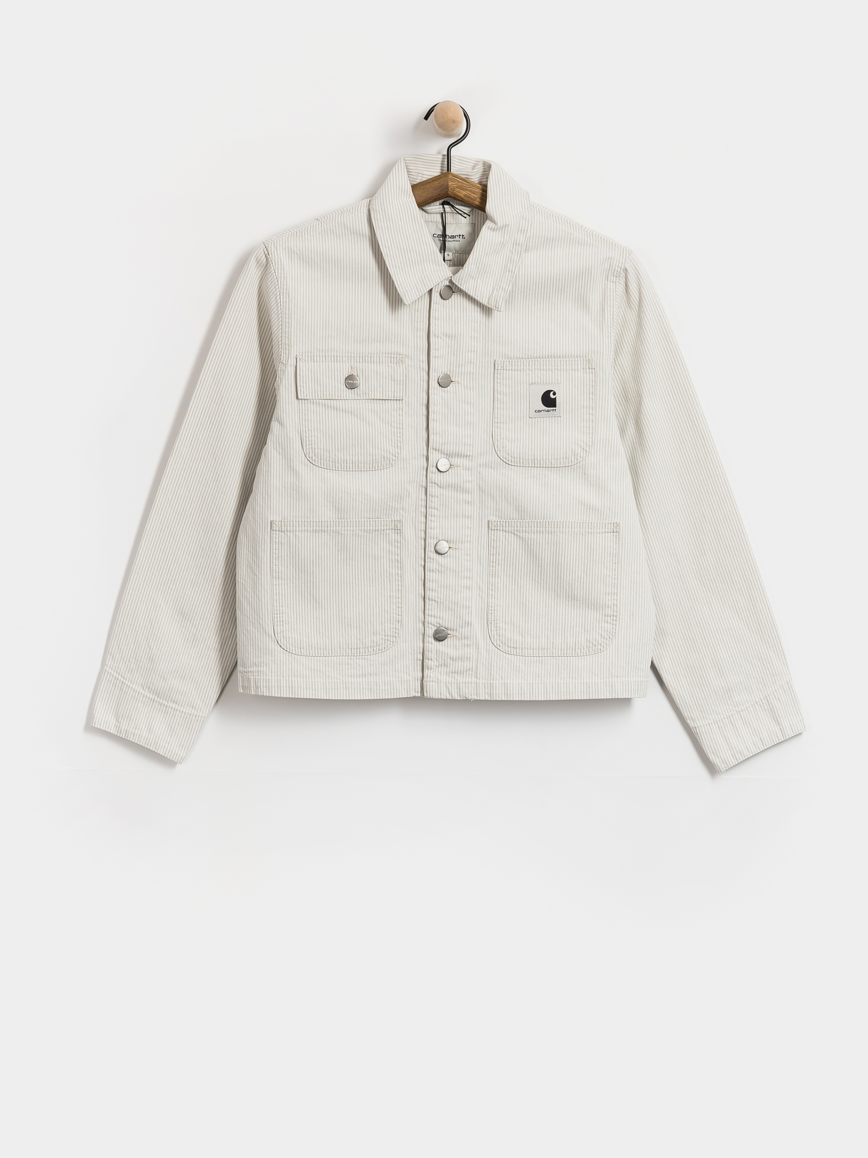 Яке Carhartt WIP Mercer Chore Coat Wmn (mercer stripe/graphite/wax)