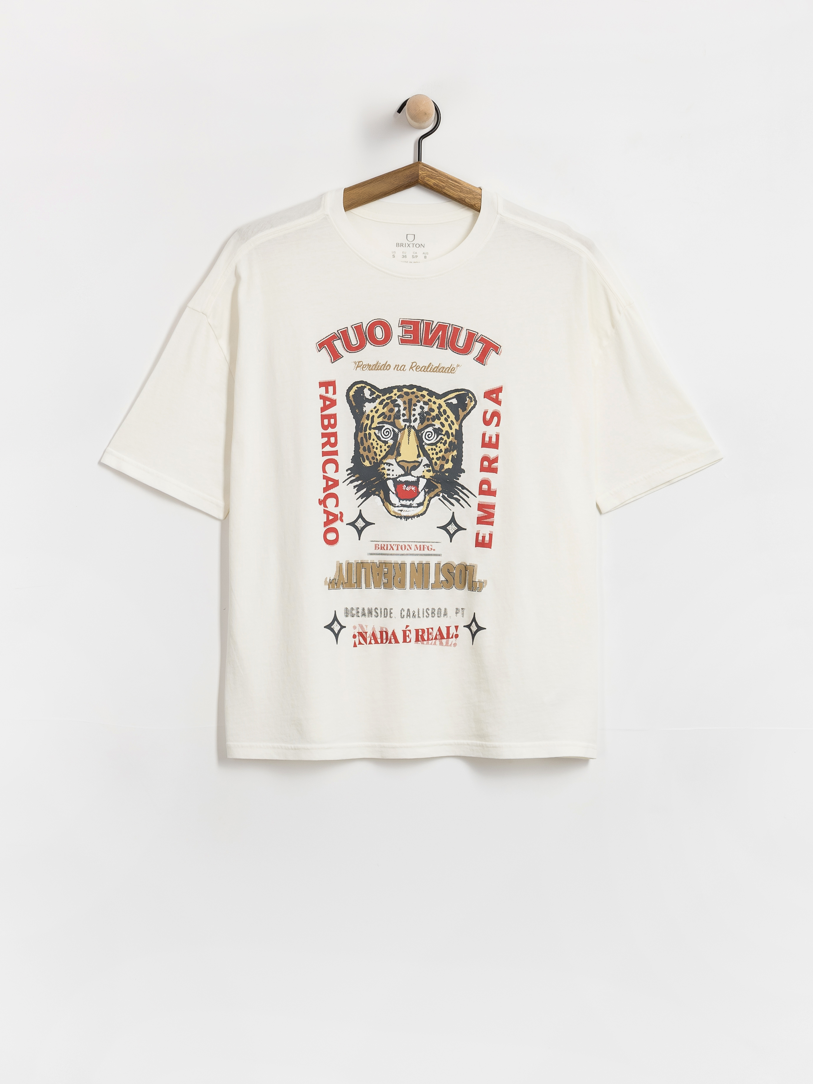 Тениска Brixton The Getaway Oversized Bf Wmn