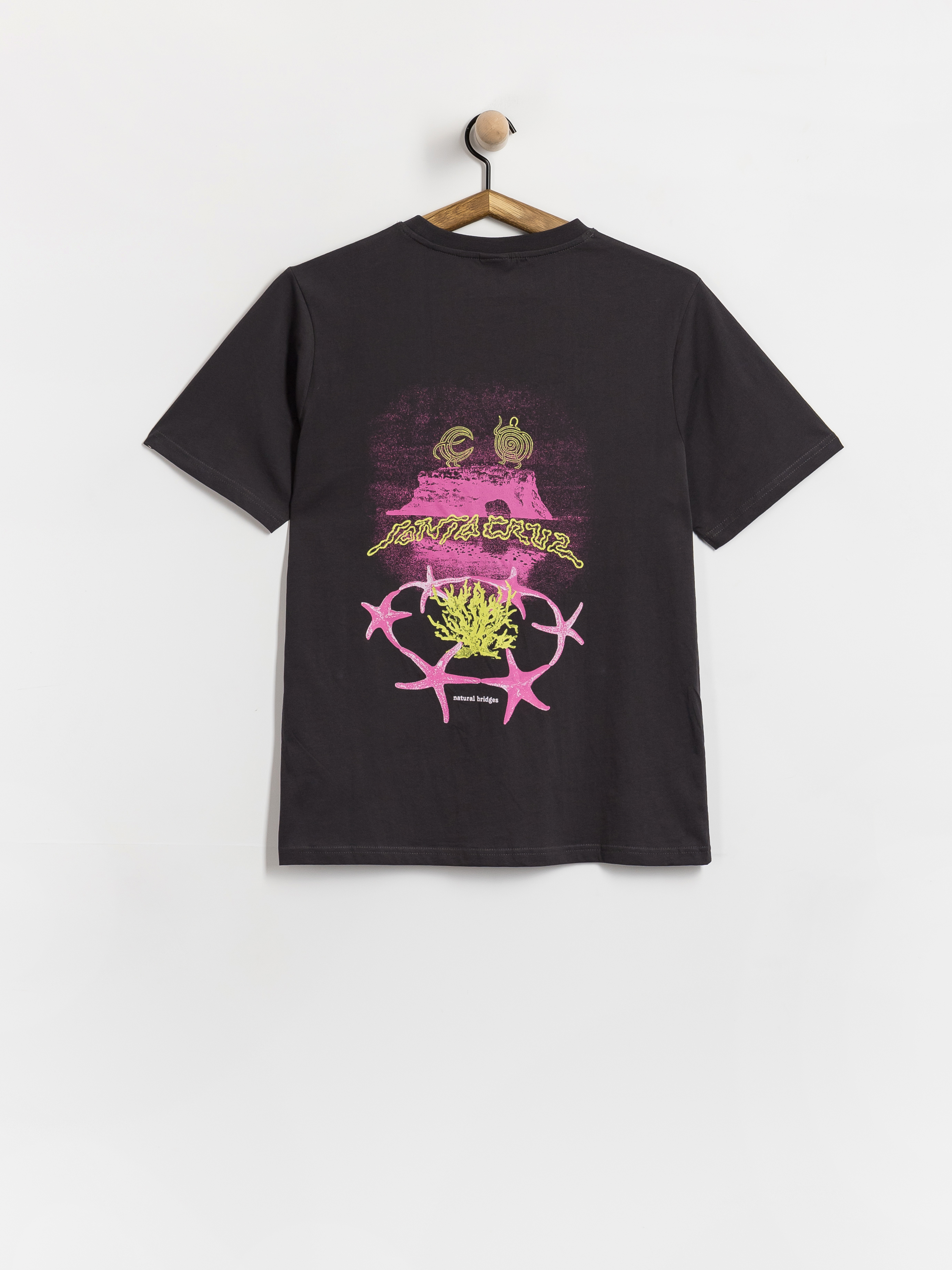 Тениска Santa Cruz Natural Bridges Wmn (black wash)