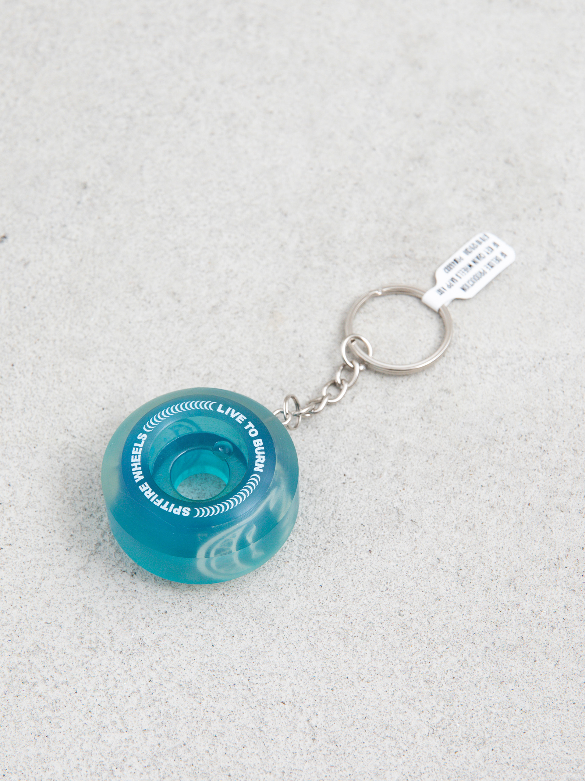 Ключодържател Spitfire Wheel Keychain (transparent teal)