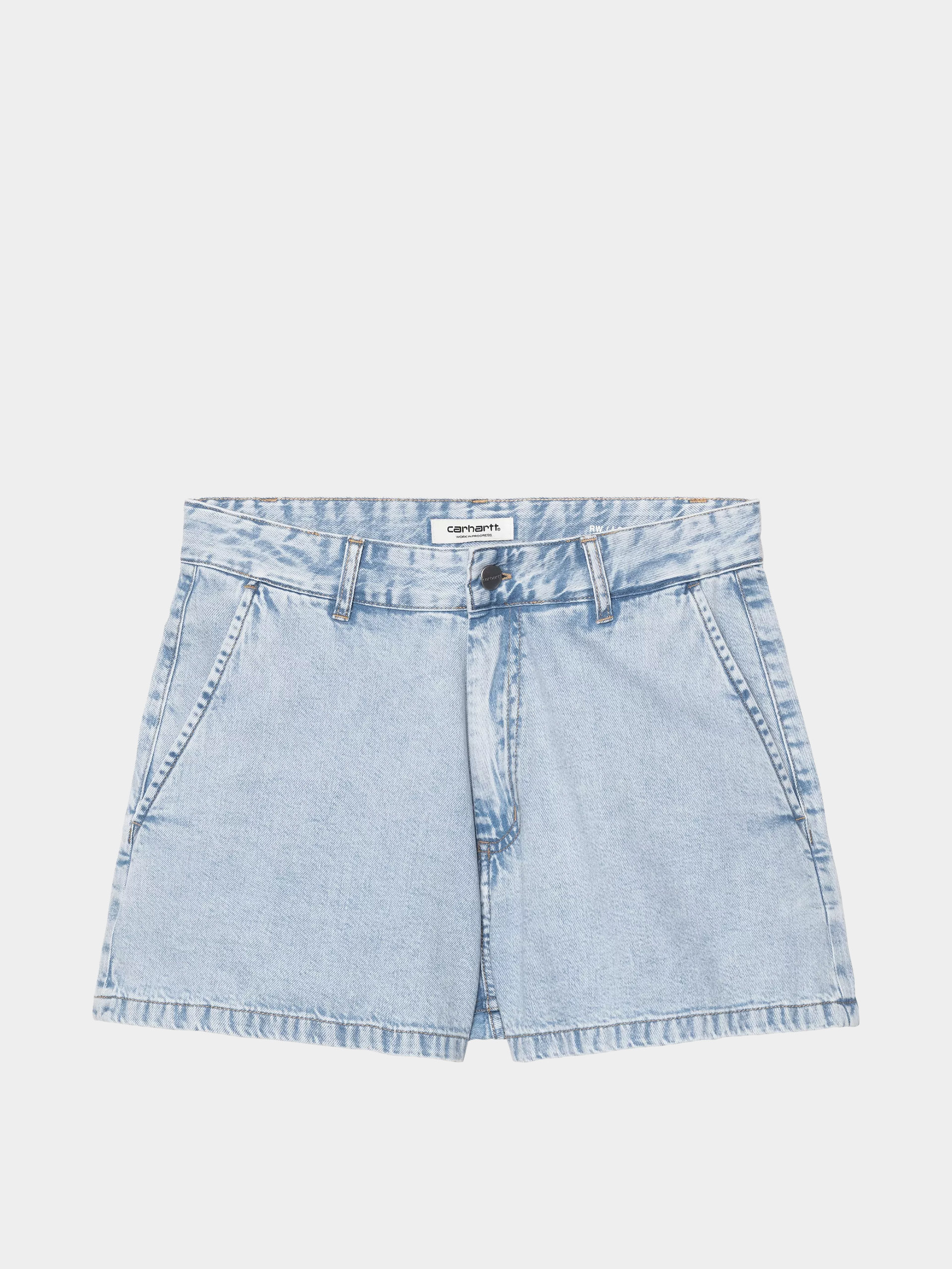 Къси панталони Carhartt WIP Lova Wmn (blue stone bleached)
