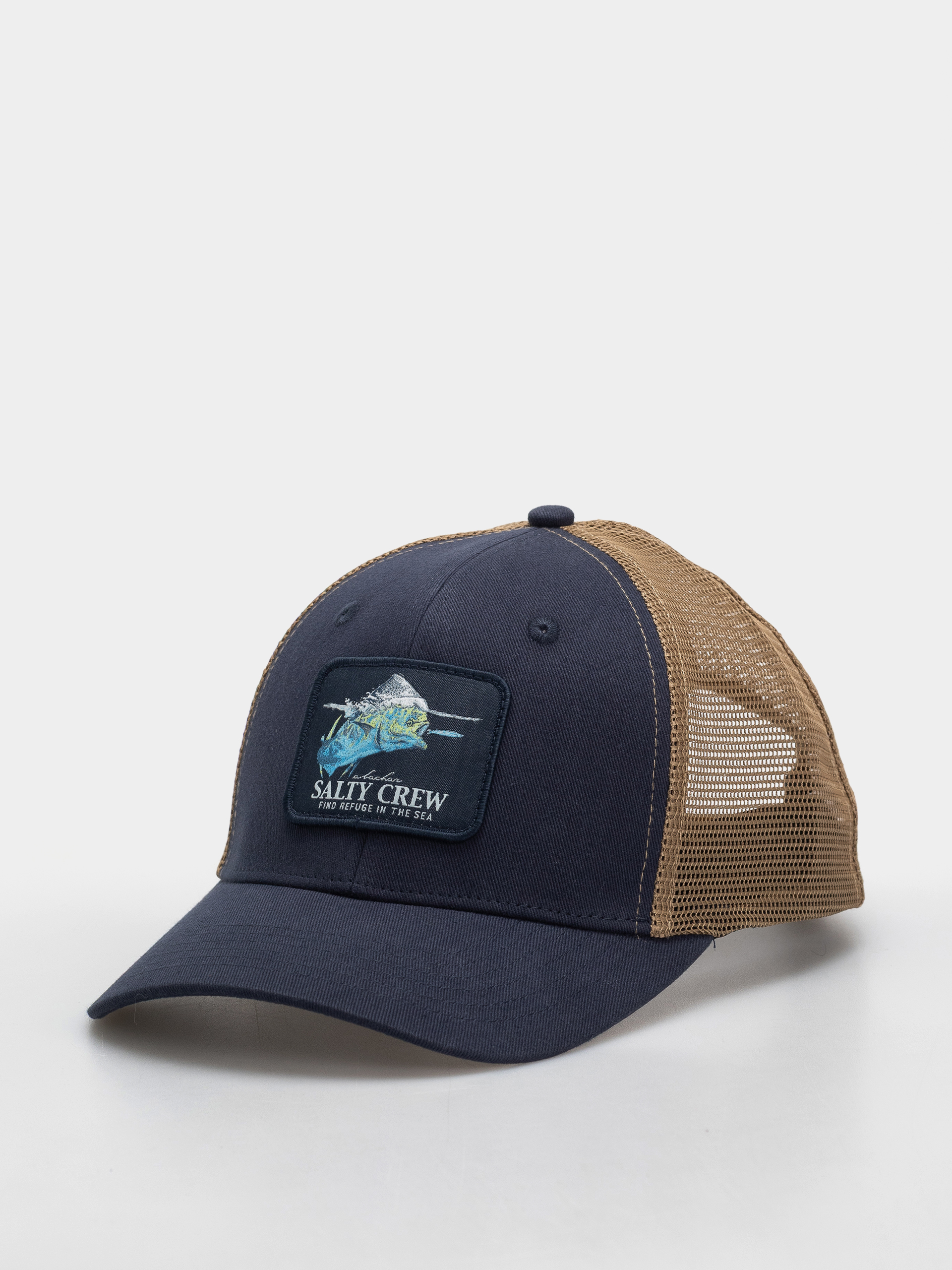 Шапка с козирка Salty Crew Mahi Surface Trucker (navy/gold)