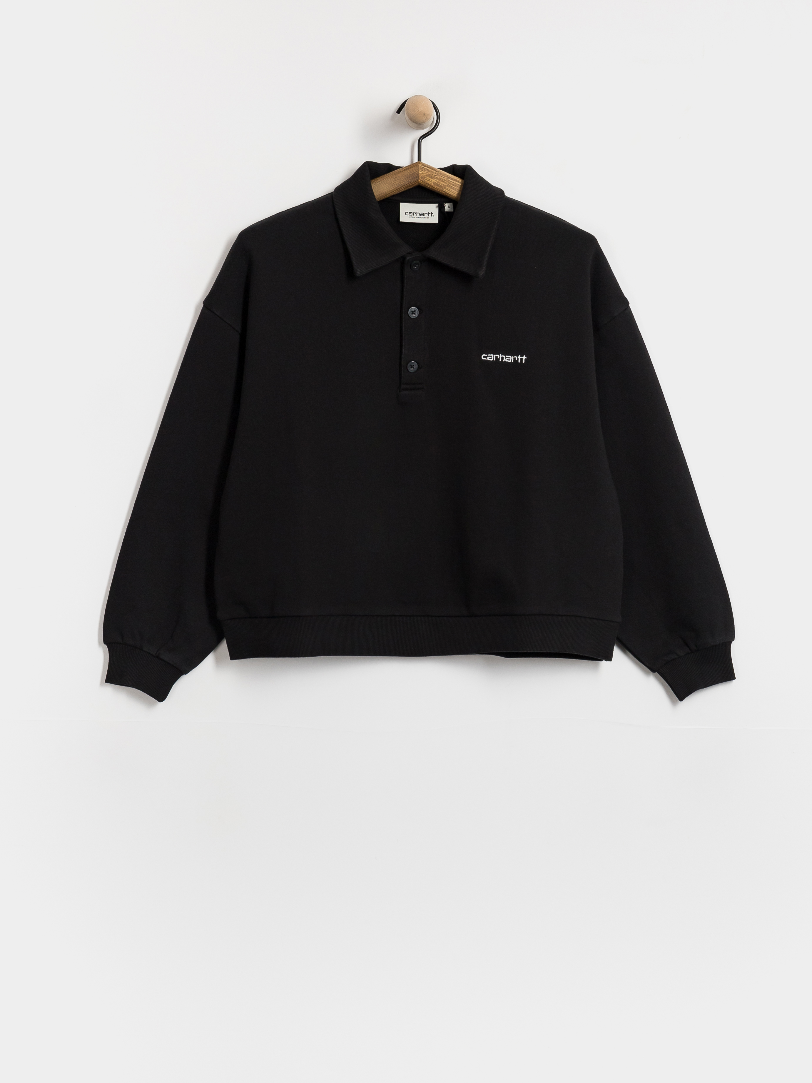 u0421u0443u0438u0442u0448u044au0440u0442 Carhartt WIP Brenta Polo Wmn (black/white)