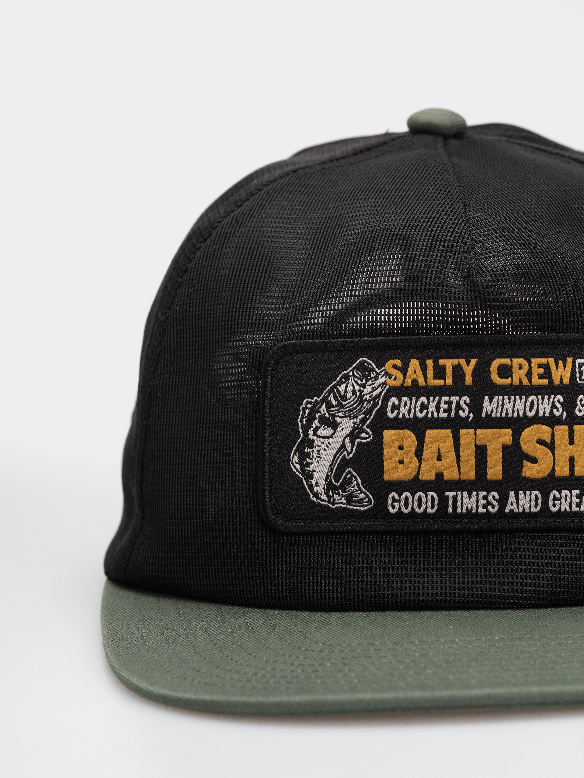 Шапка с козирка Salty Crew Bait Shop Trucker (green/black)