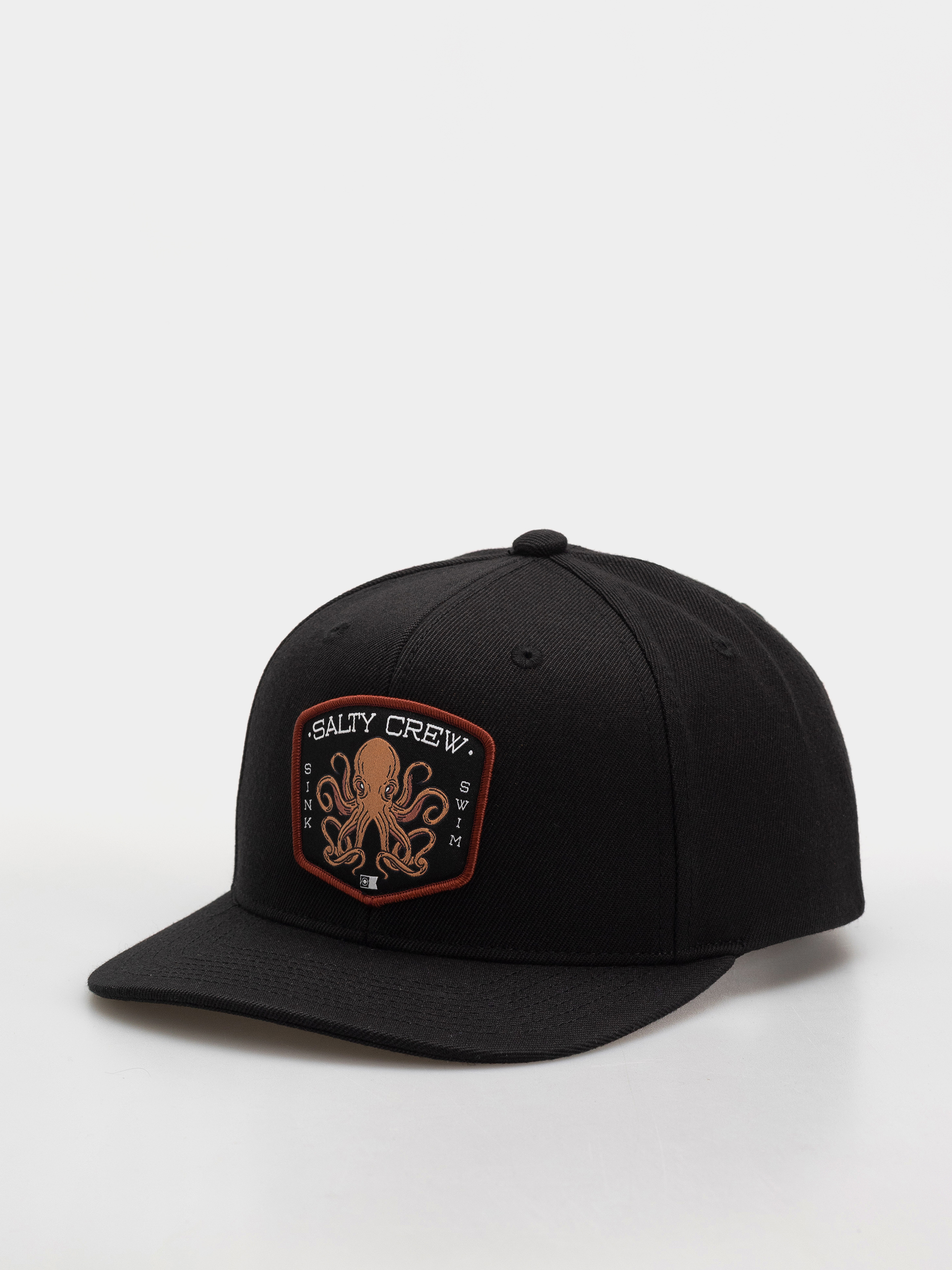 u0428u0430u043fu043au0430 u0441 u043au043eu0437u0438u0440u043au0430 Salty Crew Tako Club Snapback (black)