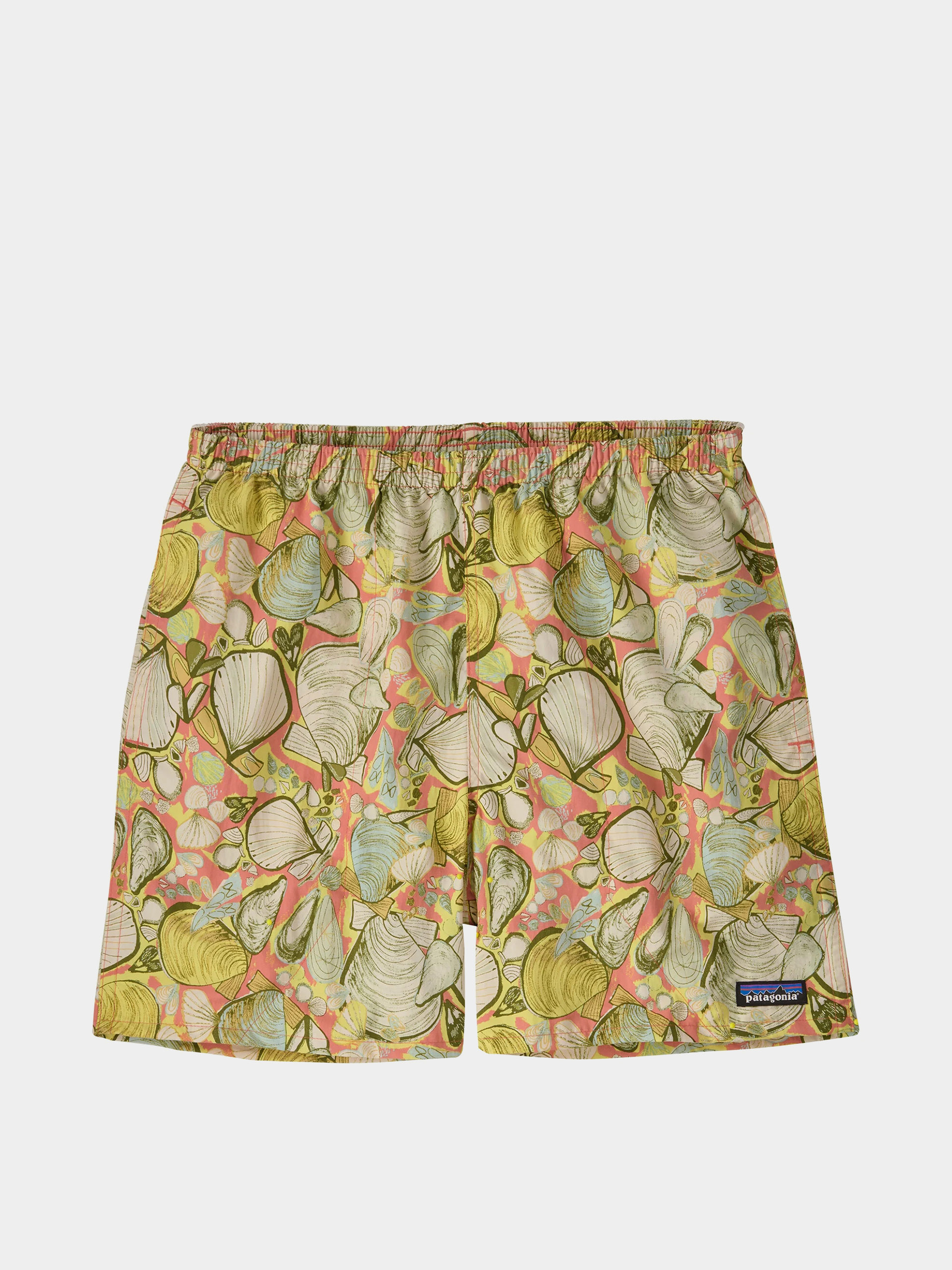 u041au044au0441u0438 u043fu0430u043du0442u0430u043bu043eu043du0438 Patagonia Baggies 5in (shelly shelly/mellow melon)