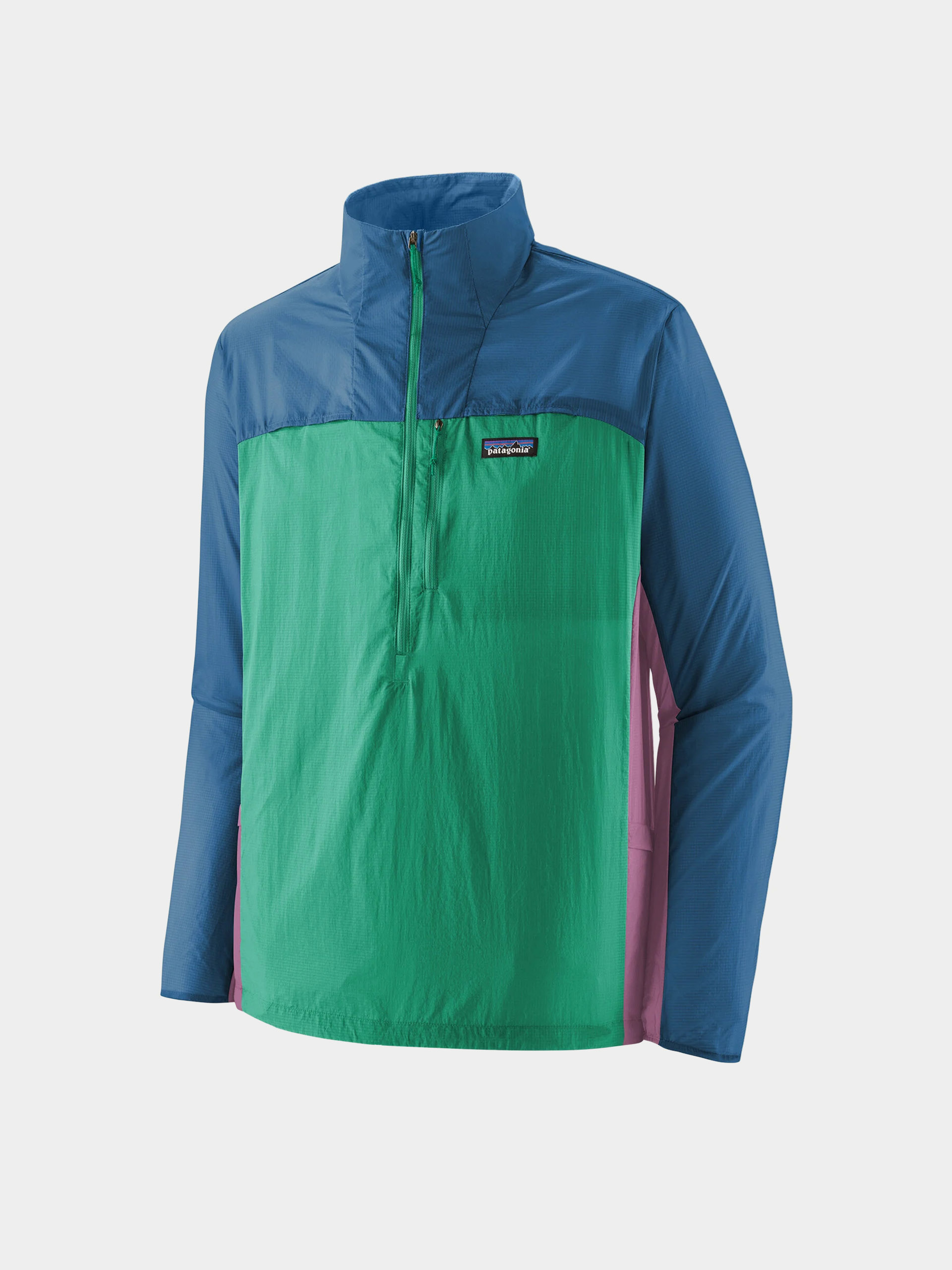 Яке Patagonia Houdini Stash 1/2 Zip (aqua stone)