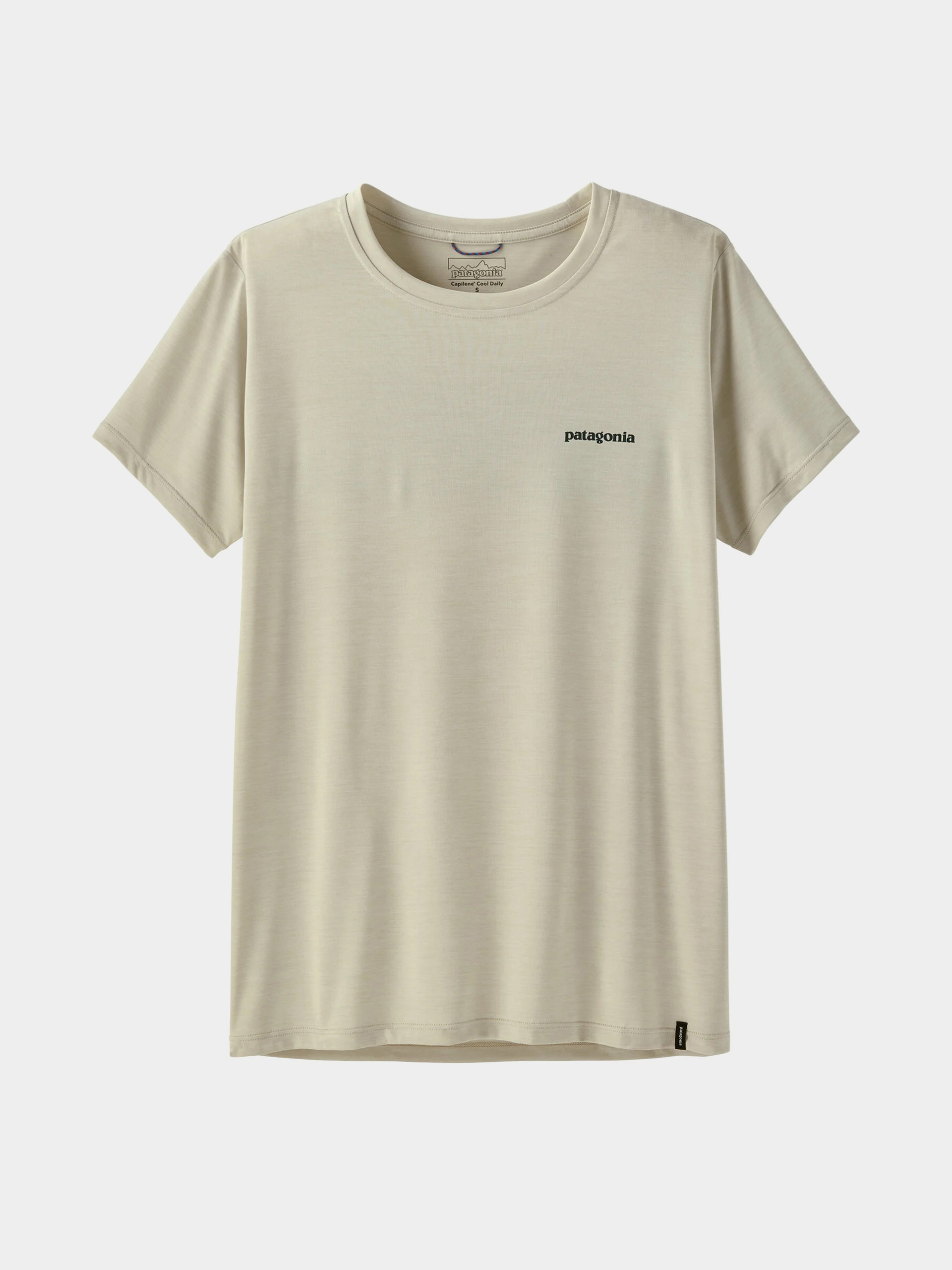 Тениска Patagonia Capilene Cool Boardshort Logo Wmn (dyno white)