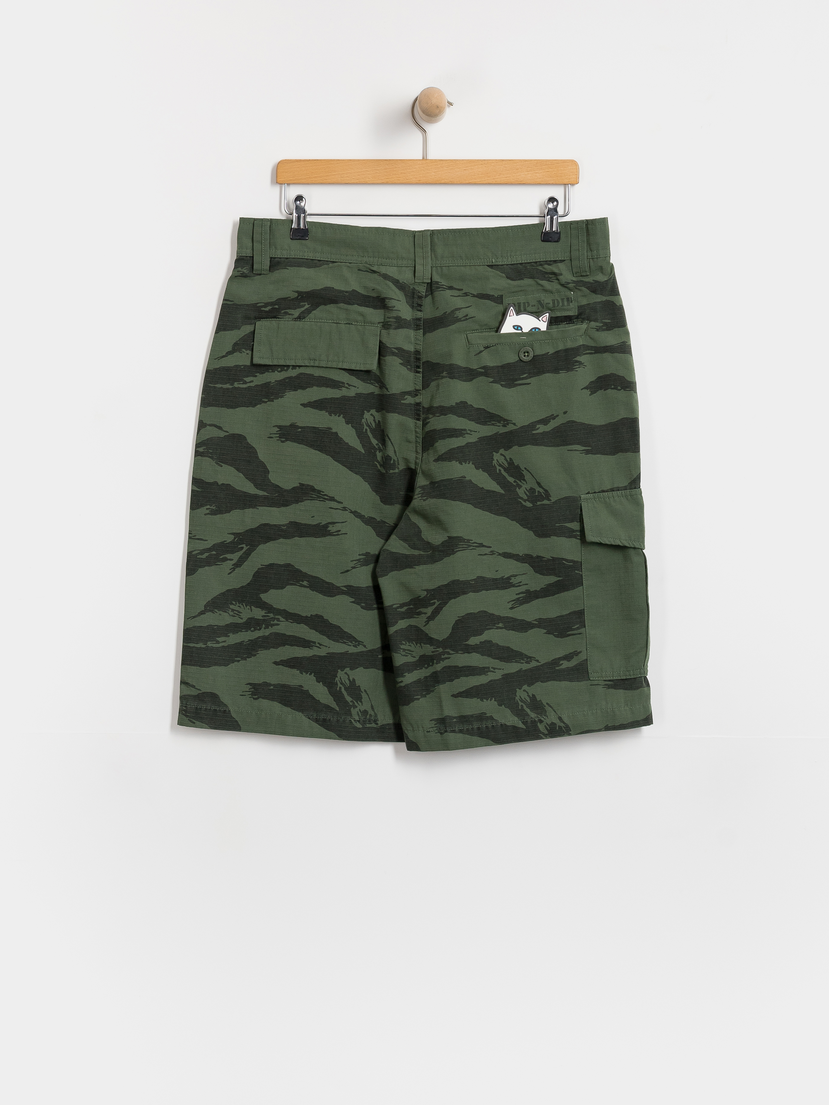 Къси панталони RipNDip Camo (military green)