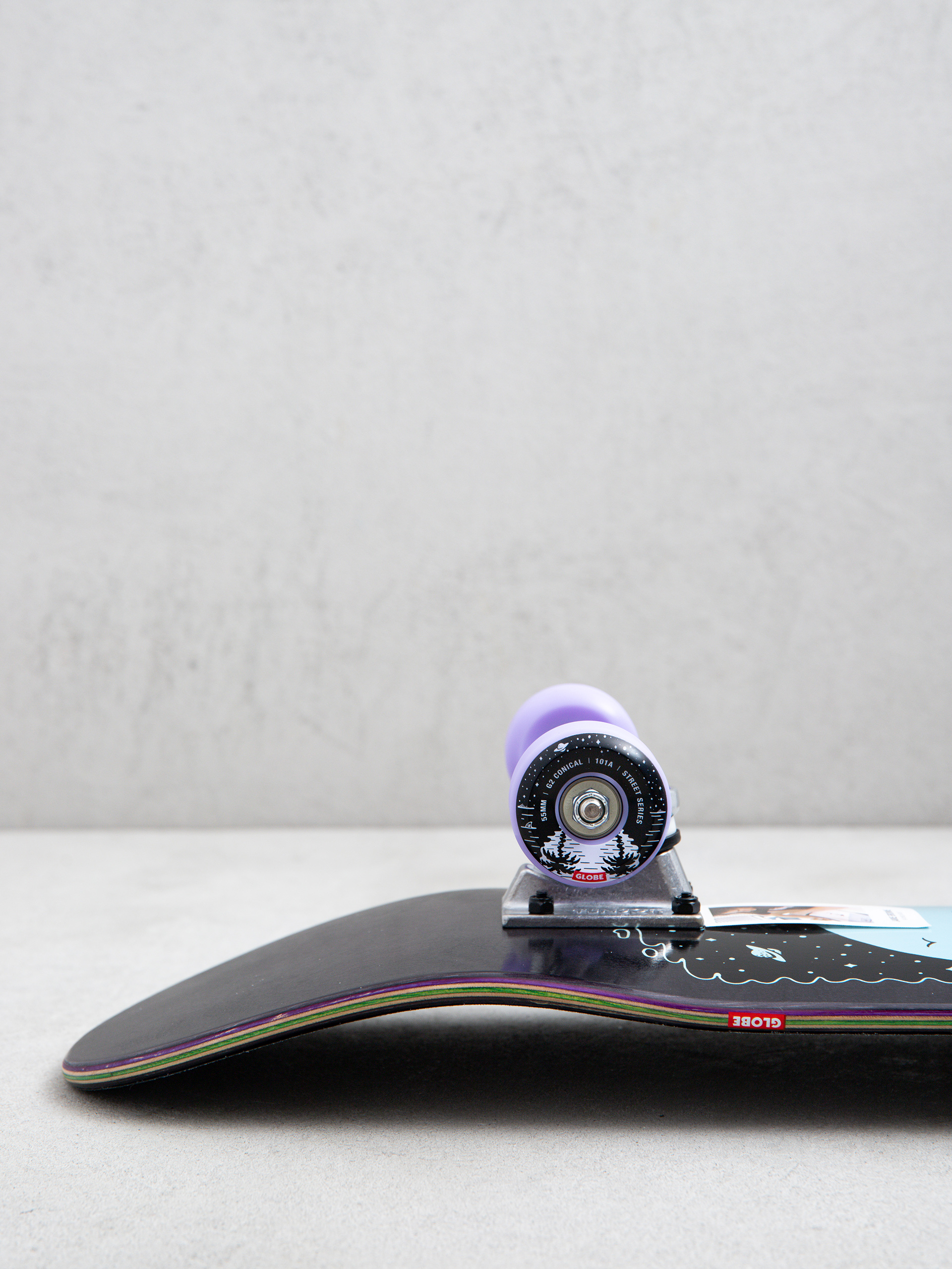 Скейтборд Globe G2 Reflection (black/purple)