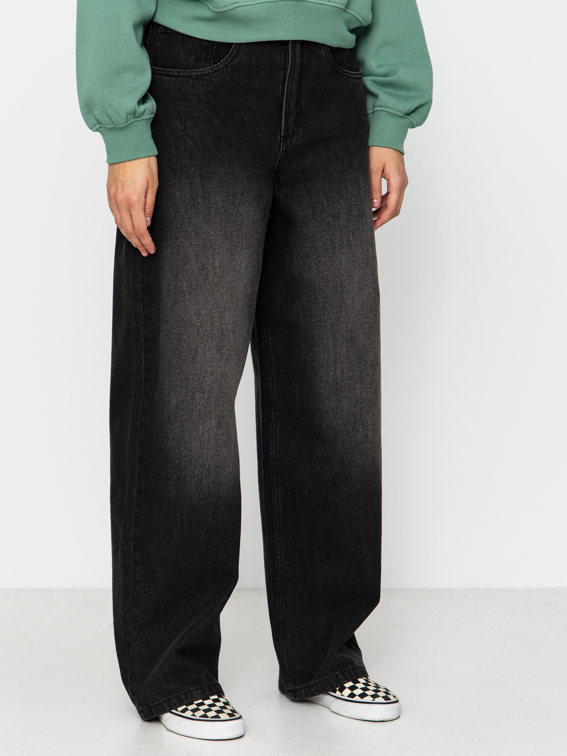 Панталони Vans Sirelle 5 Pocket Puddle Wmn (black)