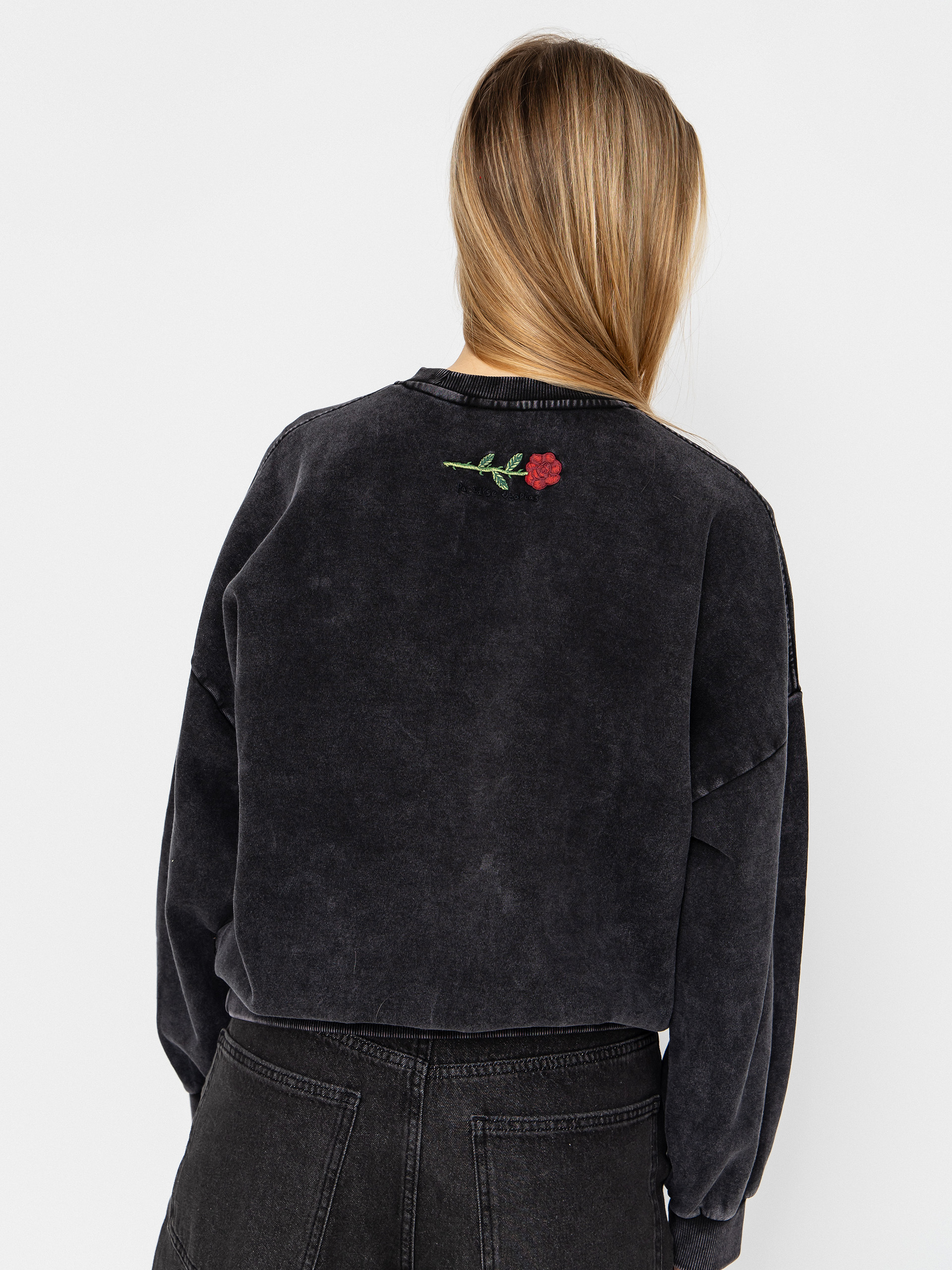 Суитшърт Volcom Fa Mickey Mason Crew Wmn (vintage black)