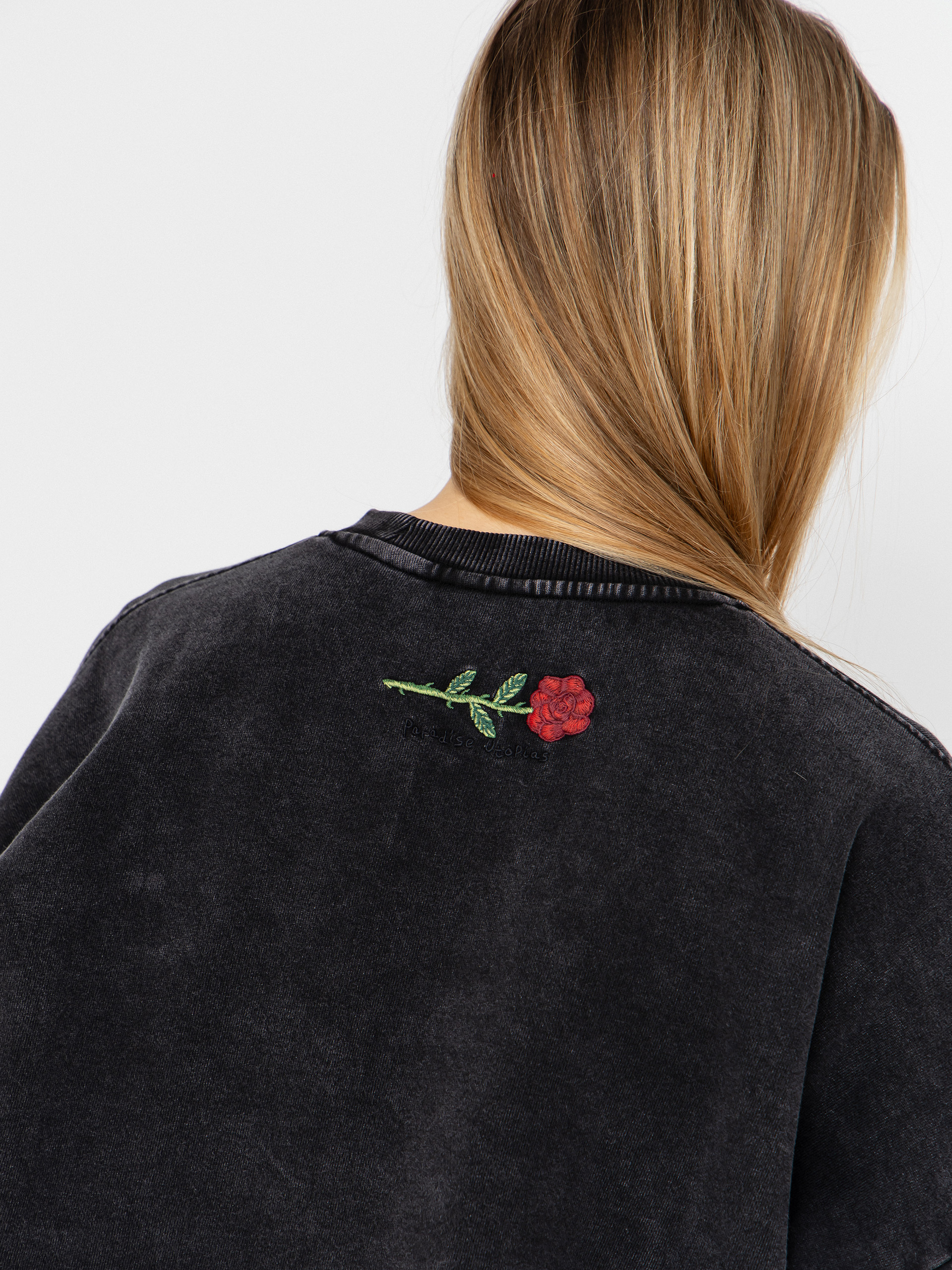 Суитшърт Volcom Fa Mickey Mason Crew Wmn (vintage black)