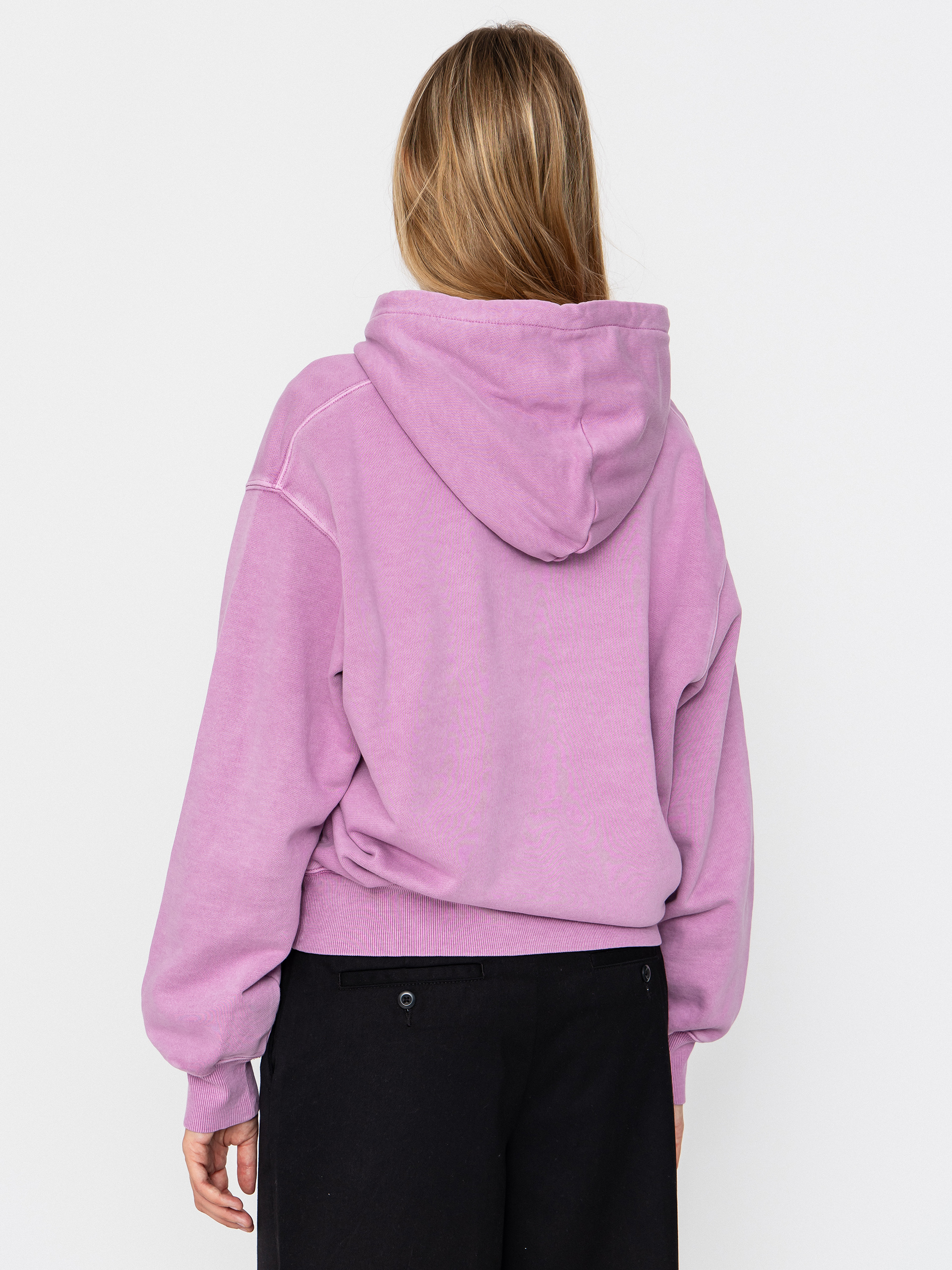 Суитшърт с качулка Carhartt WIP Nelson HD Wmn (gentle purple)