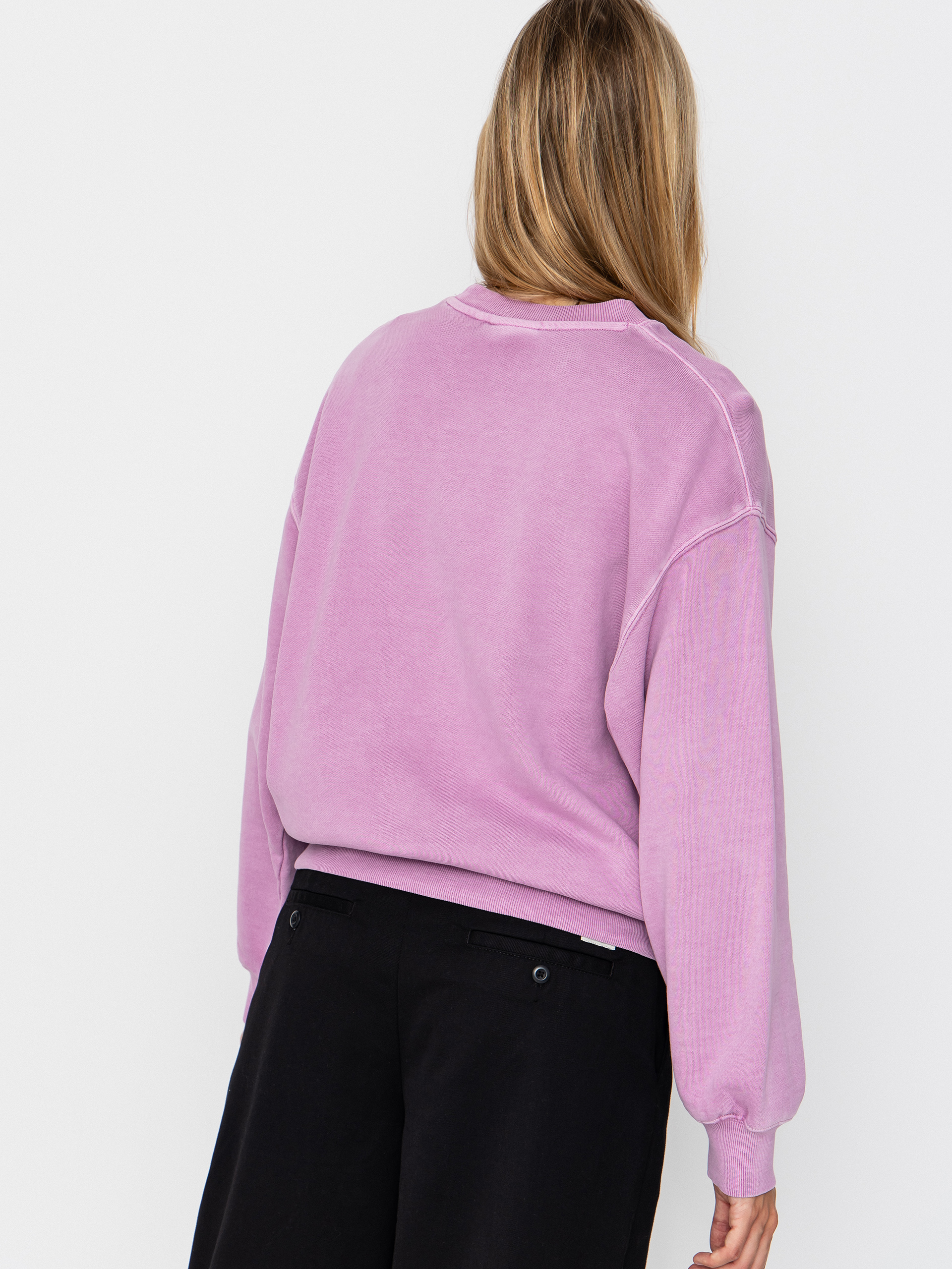 Суитшърт Carhartt WIP Nelson Wmn (gentle purple)