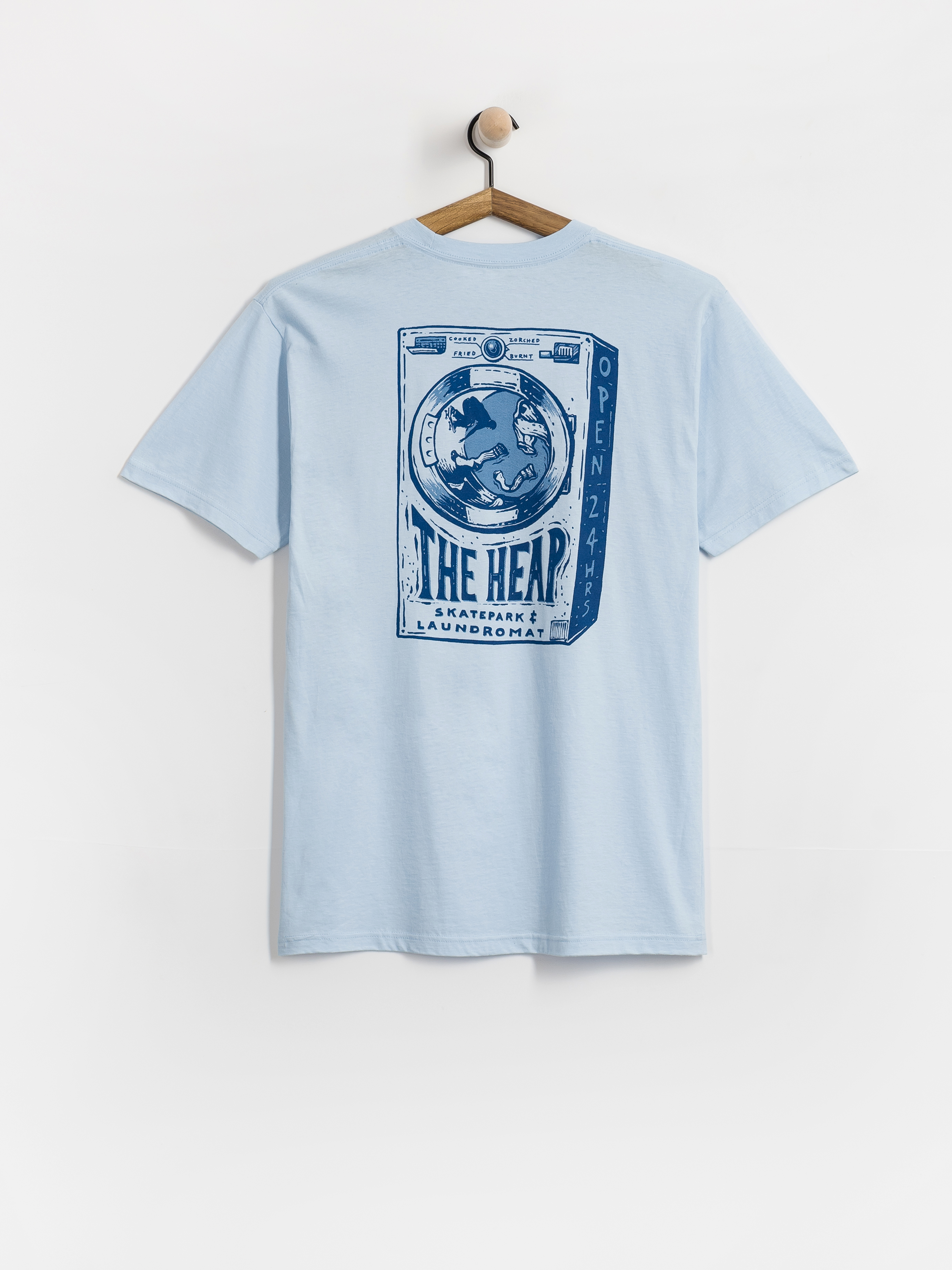 Тениска Antihero The Heap (powder blue w/dk blue prints)