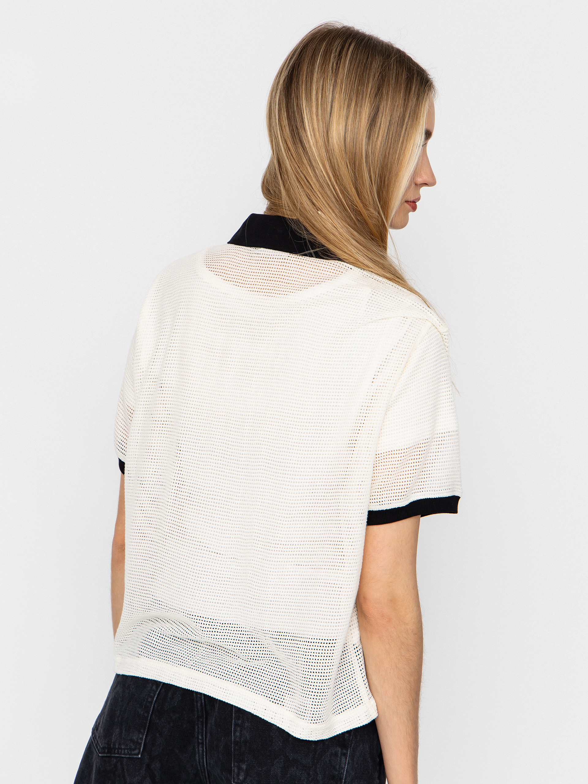 Тениска Brixton Varsity Wmn (off white/black)