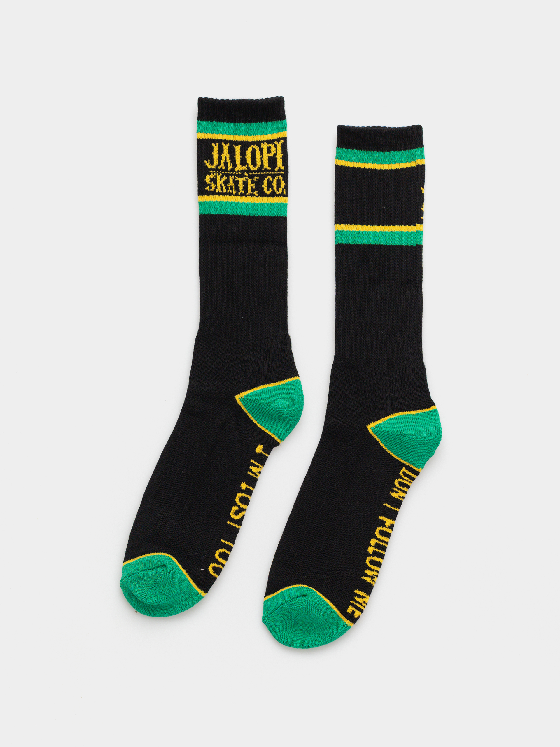 Чорапи Antihero IM Lost Too (black/green/yellow)