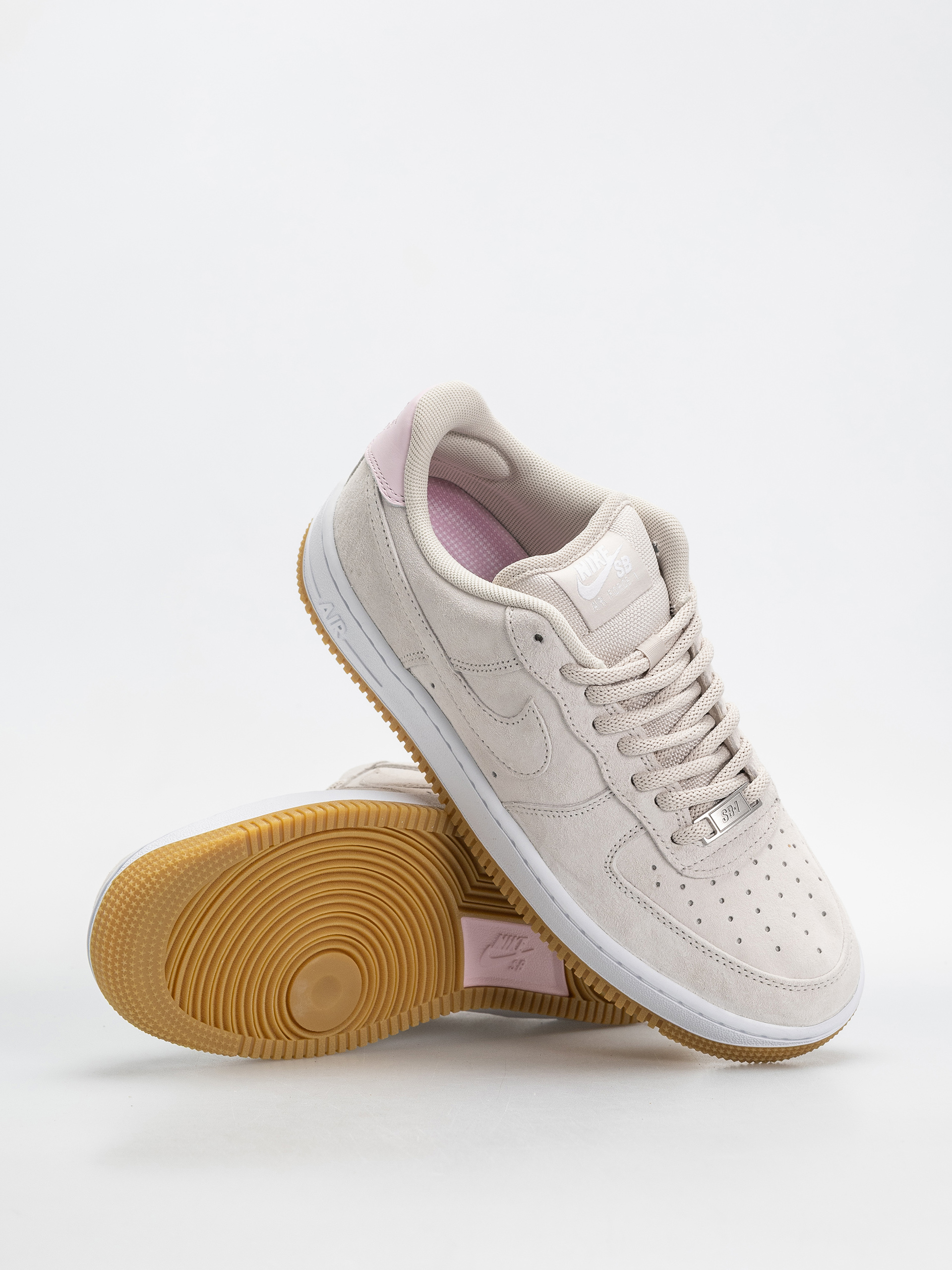 Обувки Nike SB Air Force 1 (lt orewood brn/lt orewood brn/white)