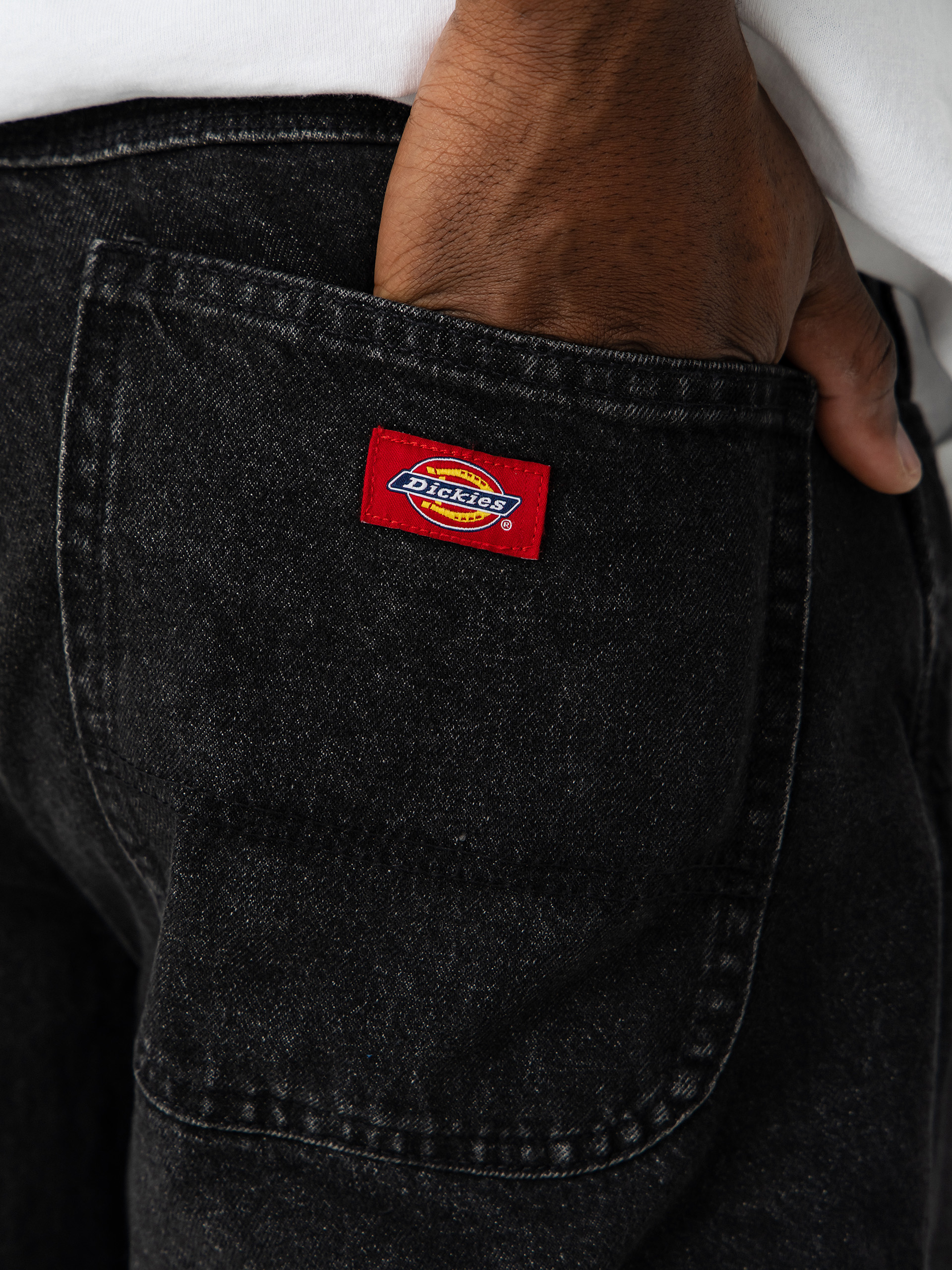 Панталони Dickies 958 Baggy Tapered Work (black wash faded)