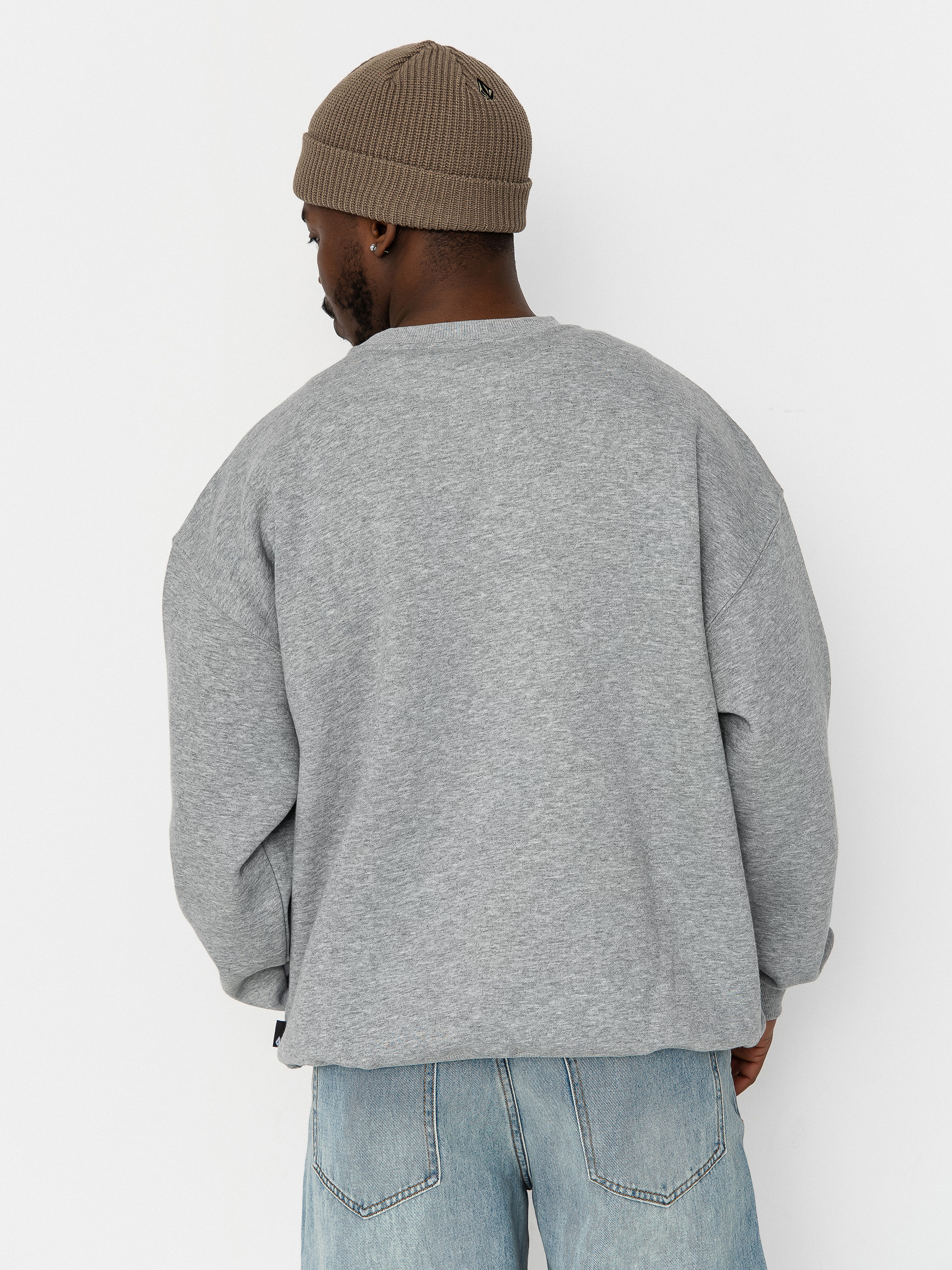 Суитшърт Volcom Rockout Crew (heather grey)