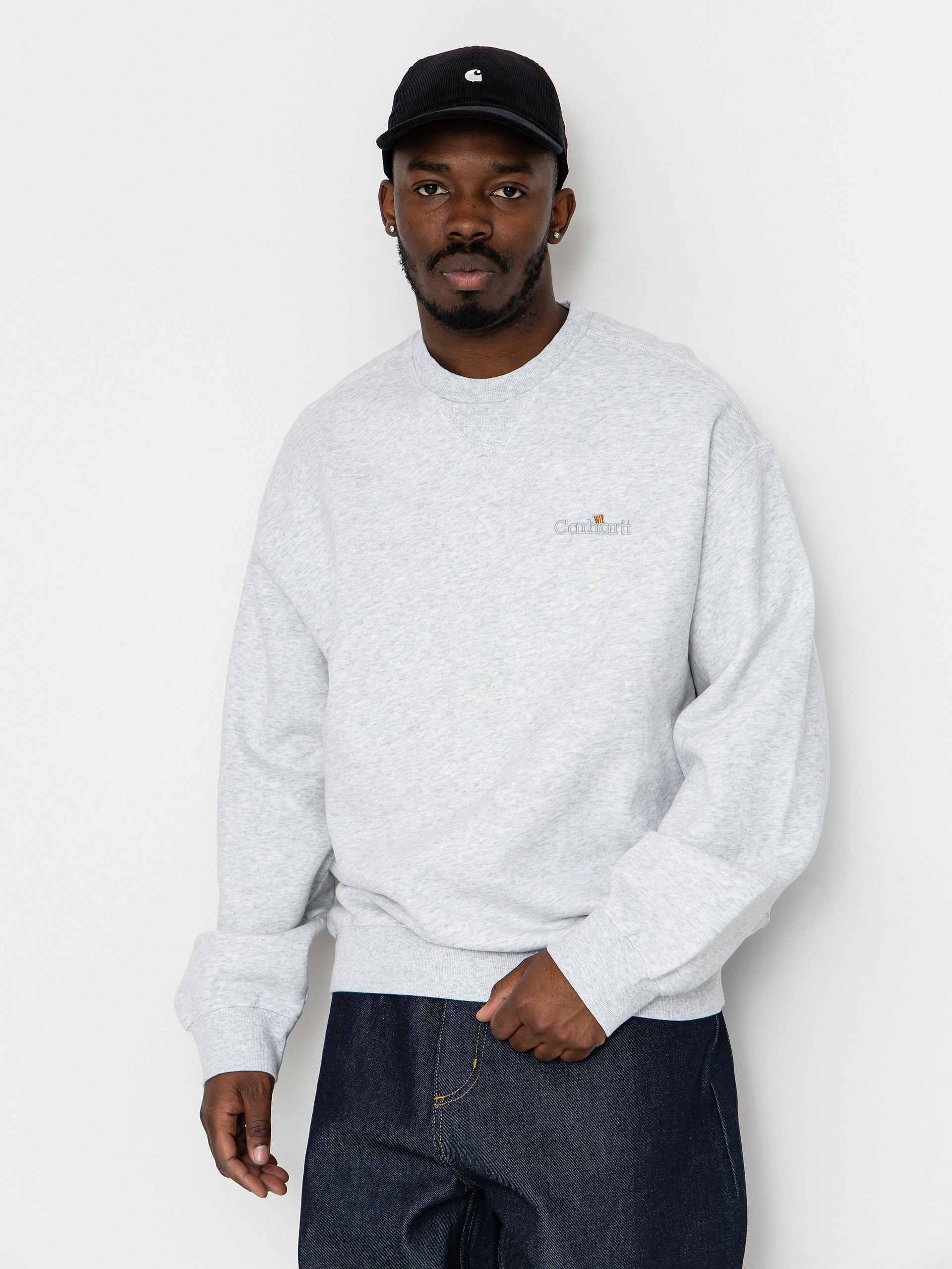 u0421u0443u0438u0442u0448u044au0440u0442 Carhartt WIP WIP Label (ash heather)
