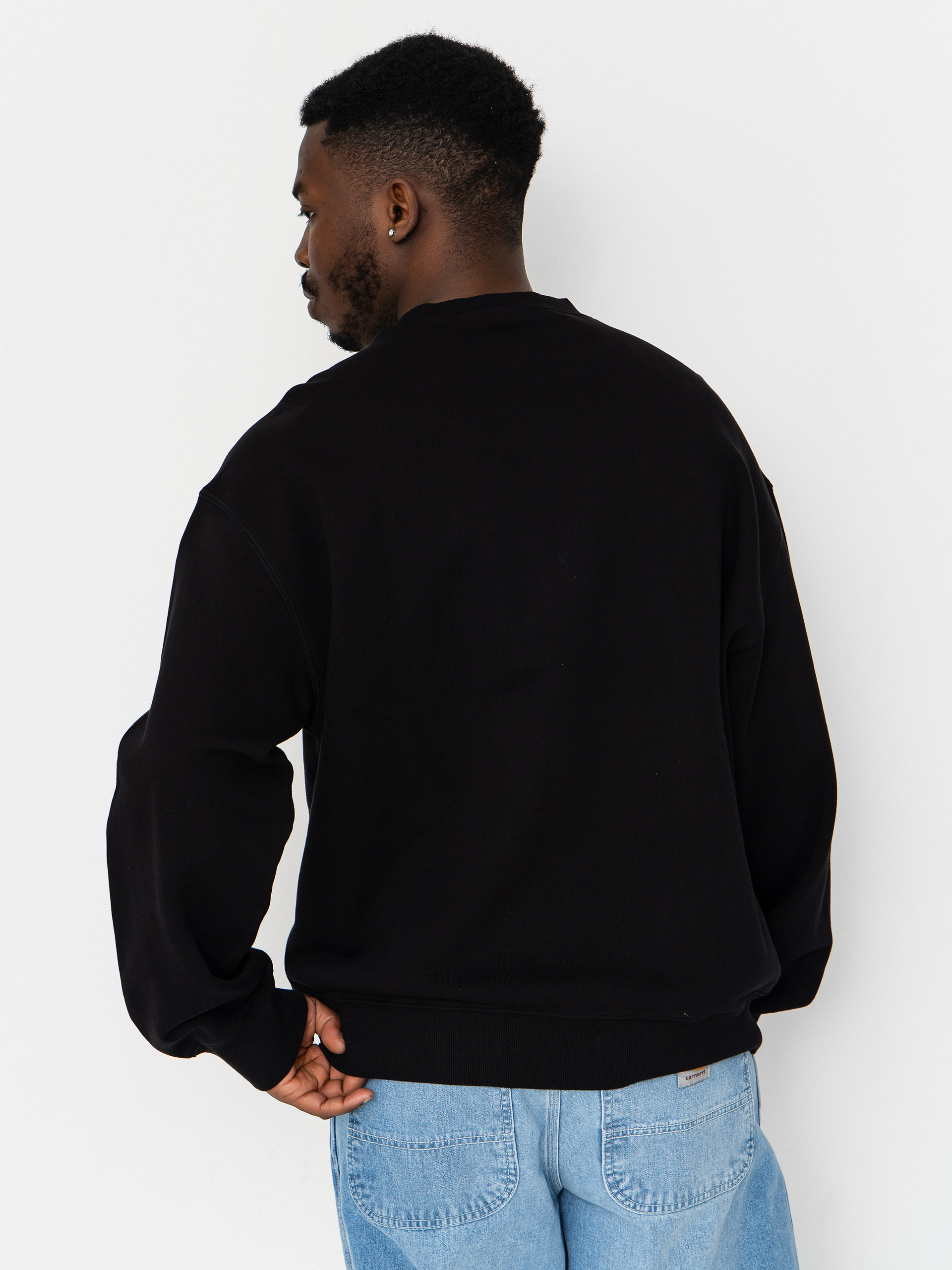Суитшърт Carhartt WIP WIP Label (black)