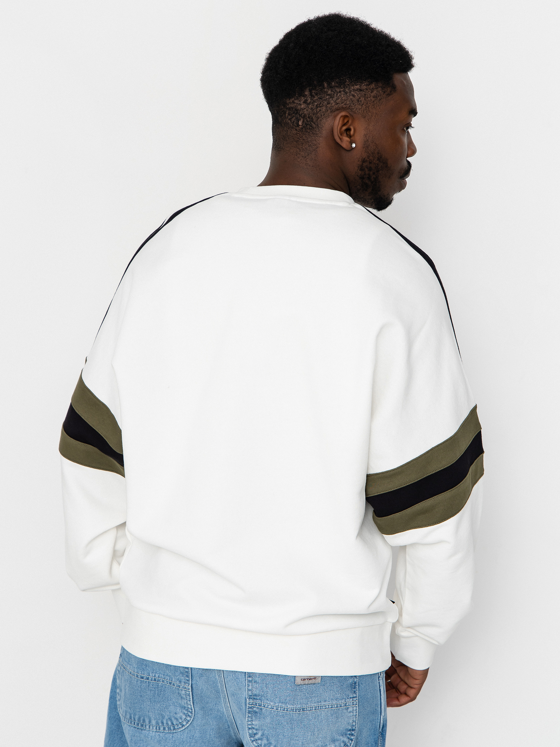 Суитшърт adidas Sk Og Crew (cwhite/olistr/black)