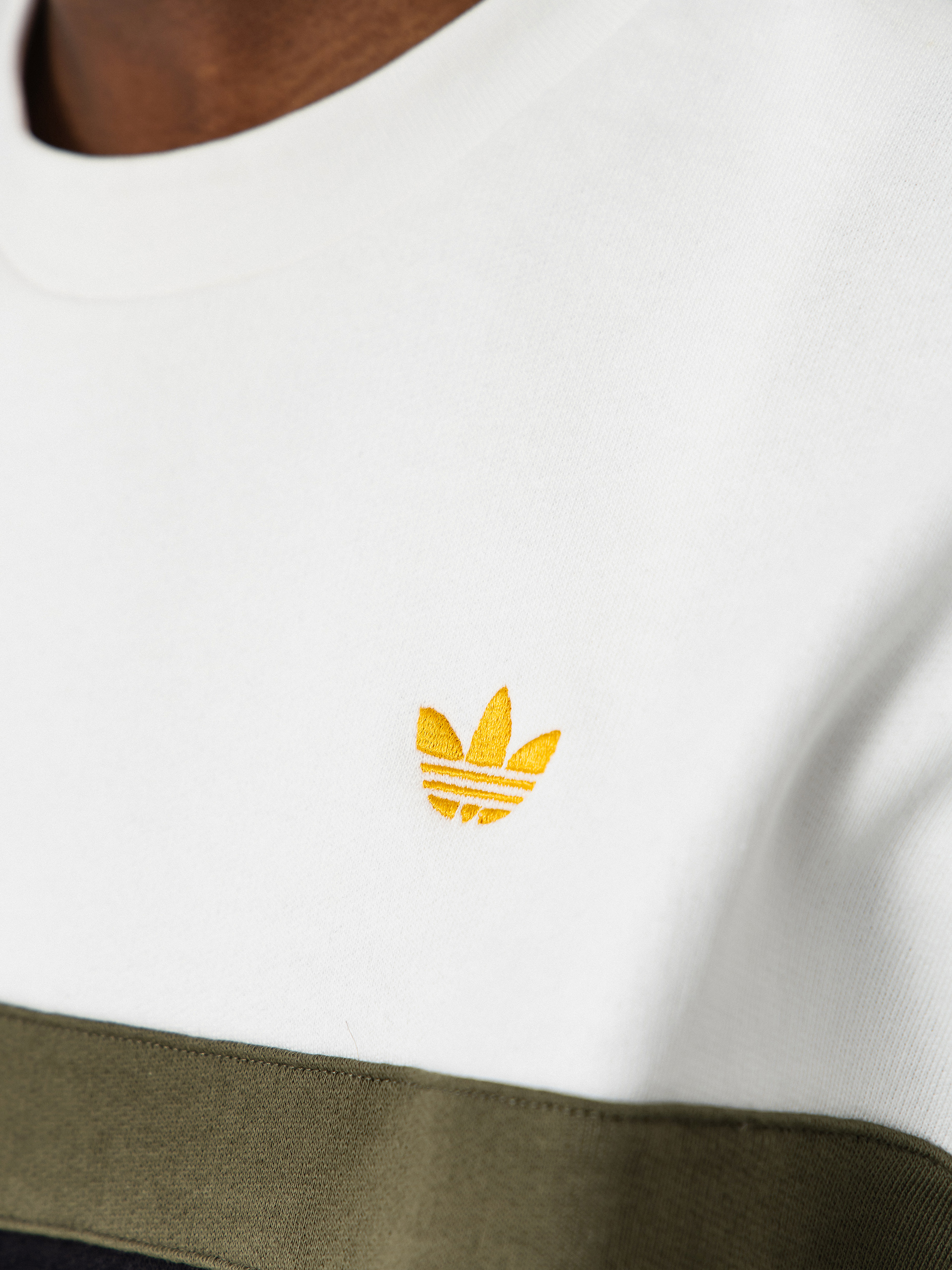 Суитшърт adidas Sk Og Crew (cwhite/olistr/black)