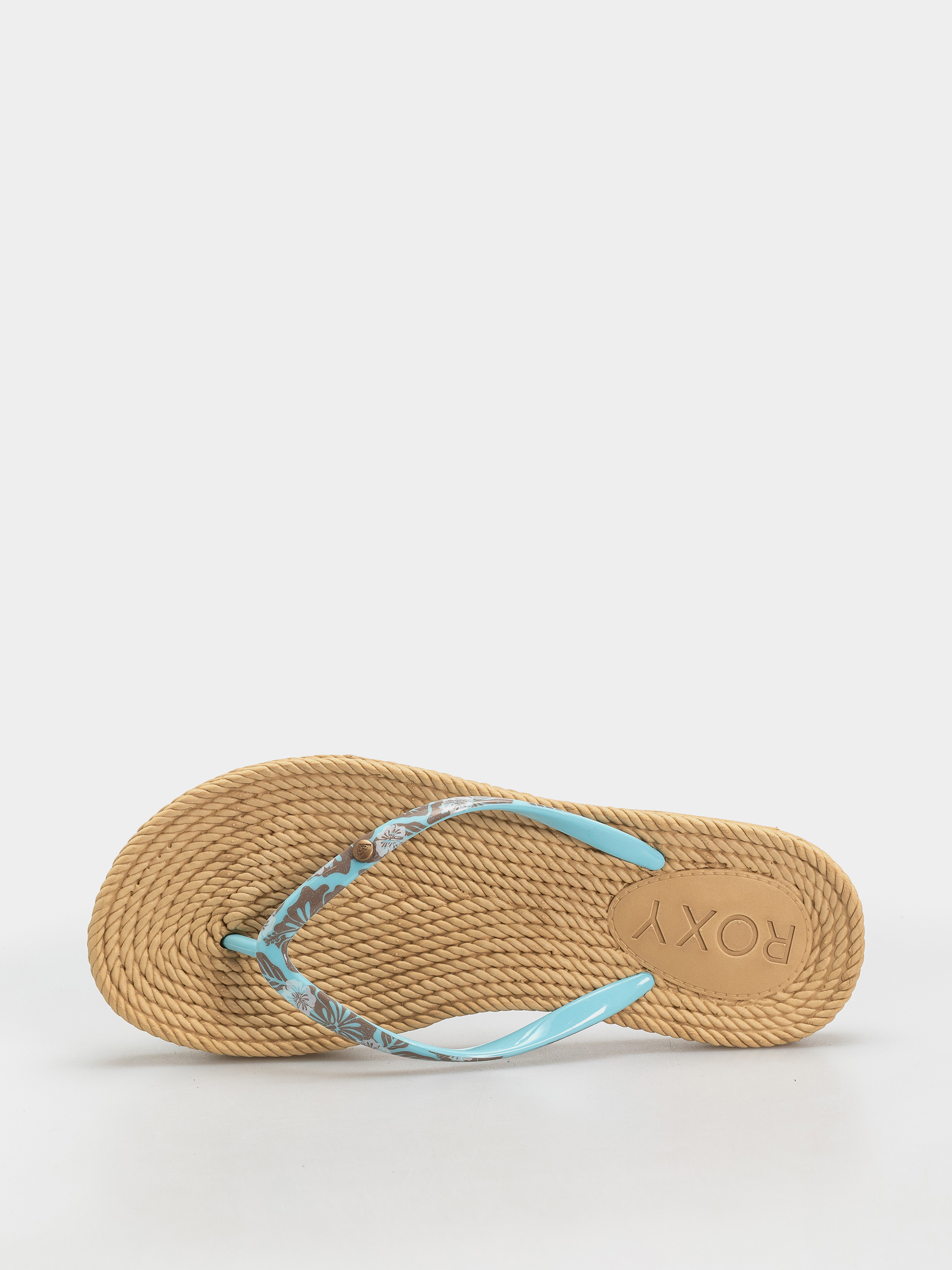 Джапанки Roxy South Beach III Wmn (light blue/brown)