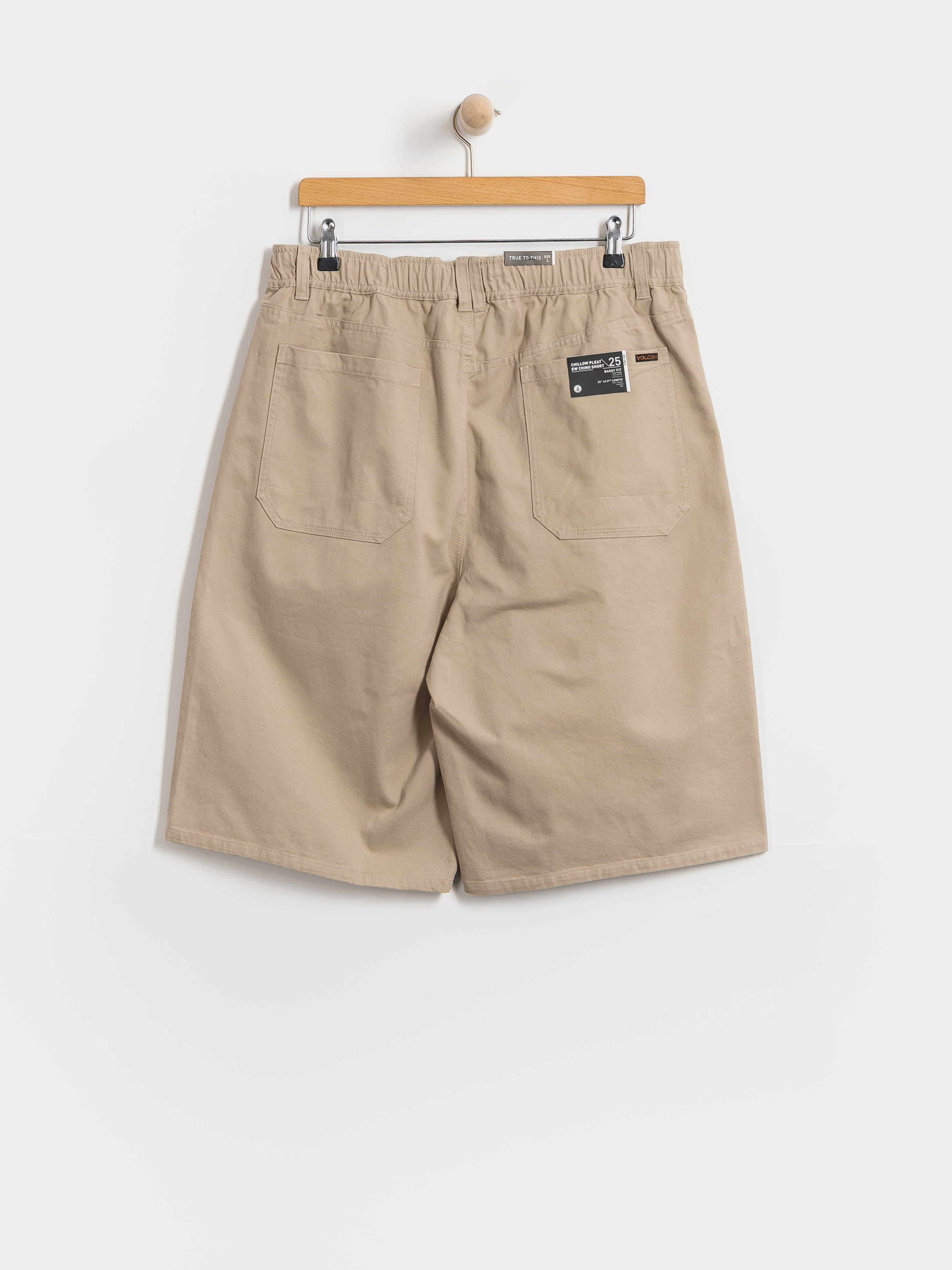 Къси панталони Volcom Chillow Pleat Ew Chino Sht 24 (light khaki)
