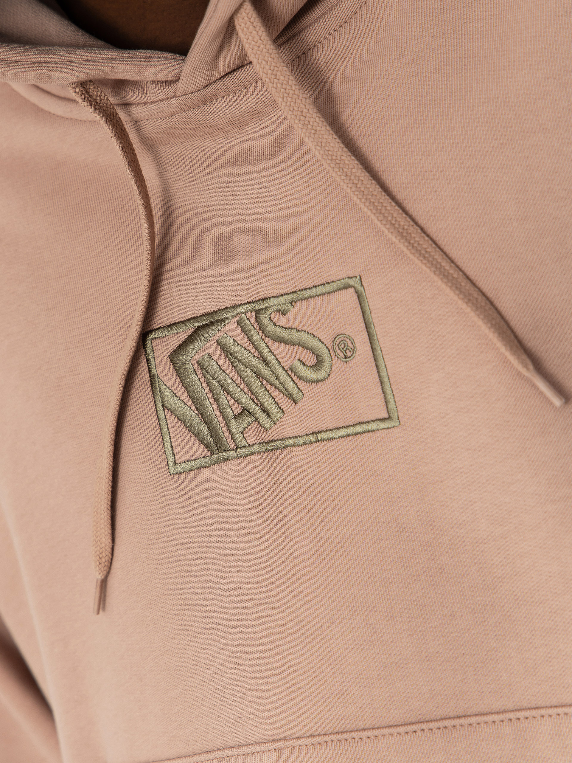 Суитшърт с качулка Vans Blocked Box HD (warm taupe)