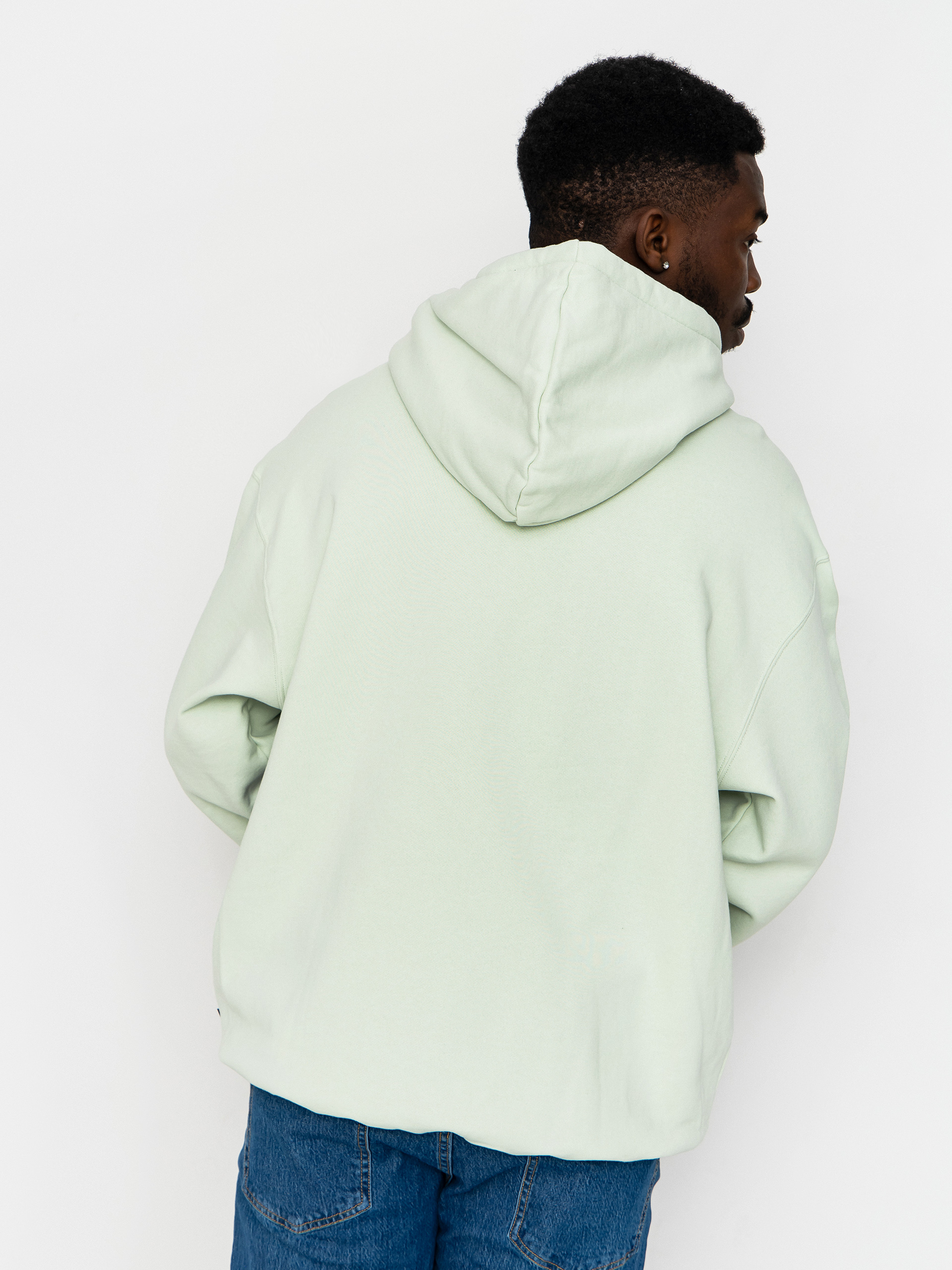 Суитшърт с качулка Volcom Single Stone HD (pale aqua)