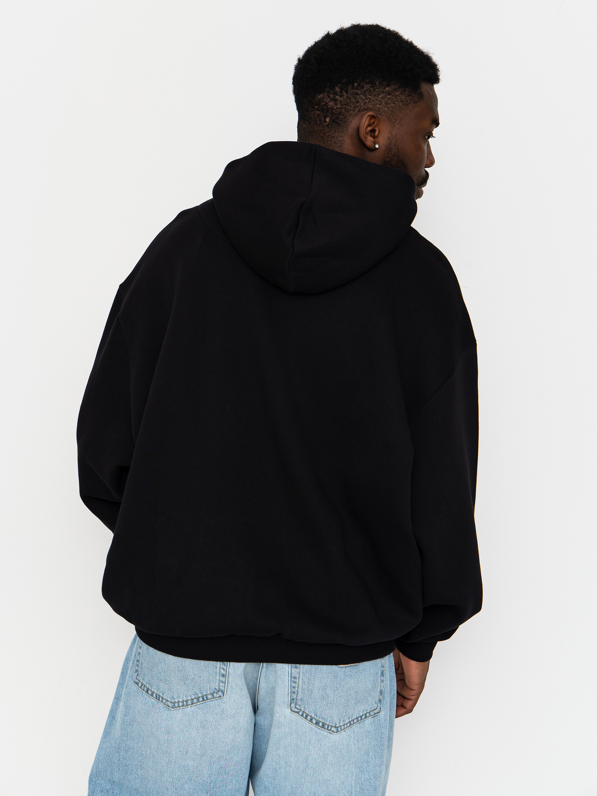 Суитшърт с качулка Karl Kani Small Signature Essential HD (black)