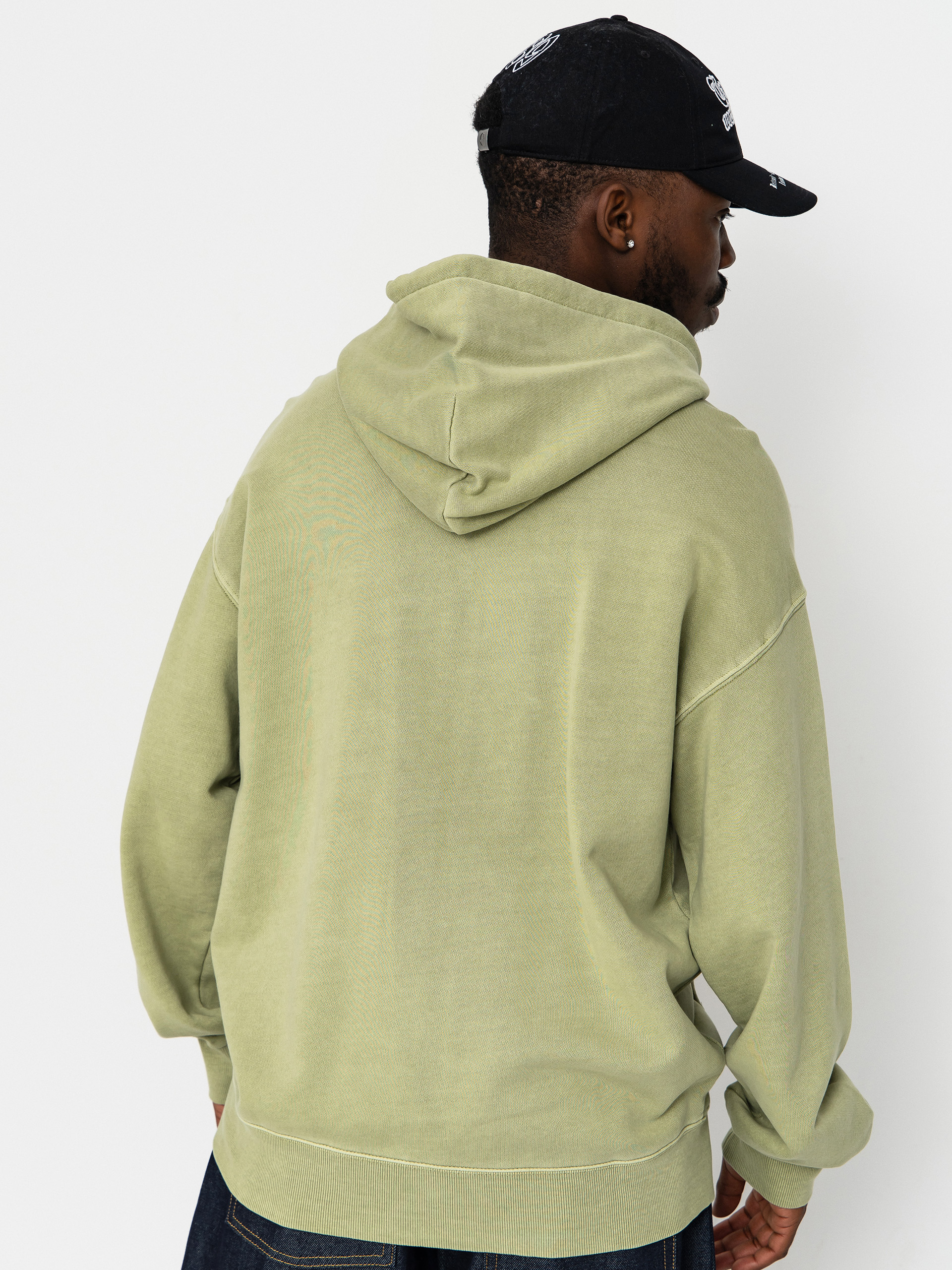 Суитшърт с качулка Carhartt WIP Nelson ZHD (gentle green)