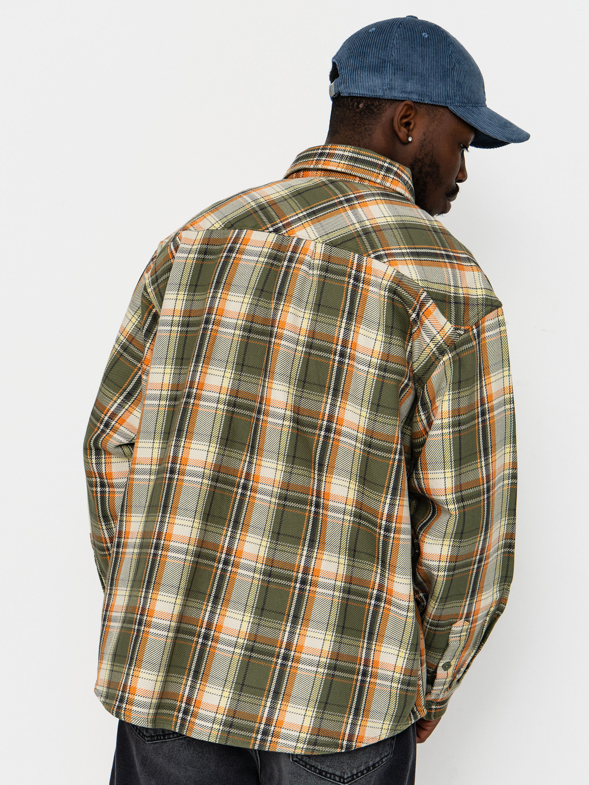 Риза Carhartt WIP Tunick (tunick check/dollar green)