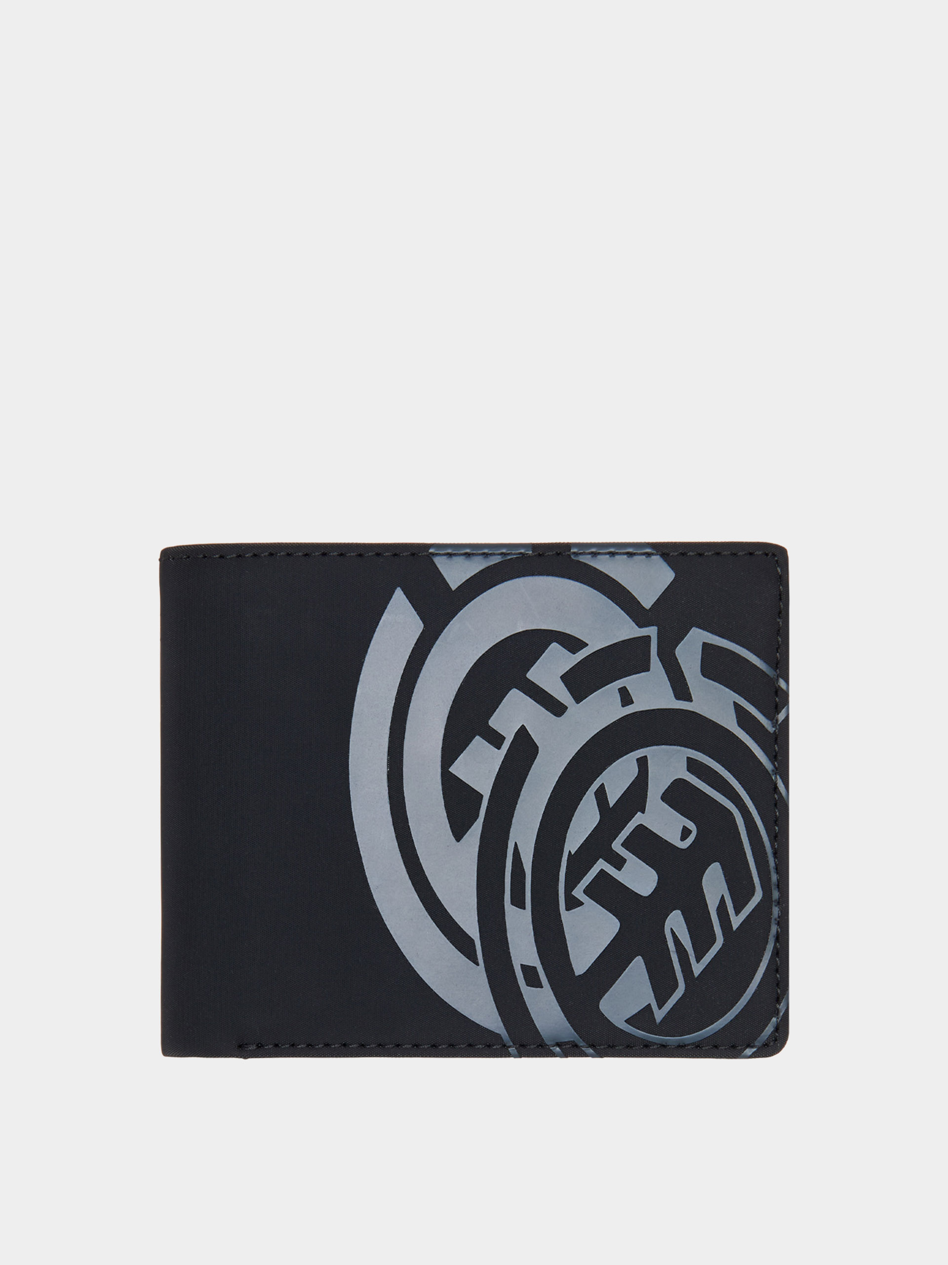 Портмоне Element Double Icon Trifold (flint black)
