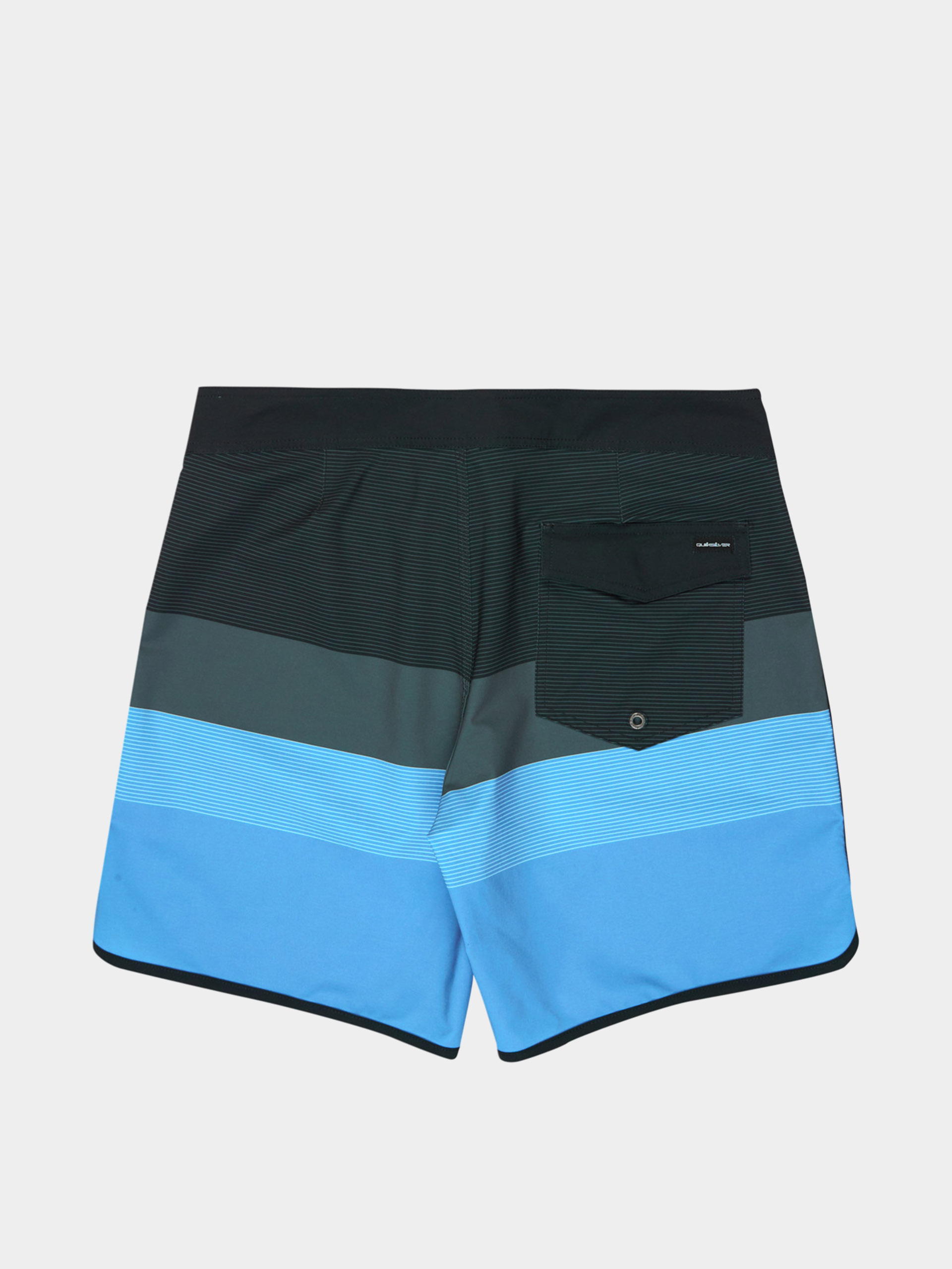 Плажни къси панталони Quiksilver Surfsilk Scallop 18 (black tijuana)