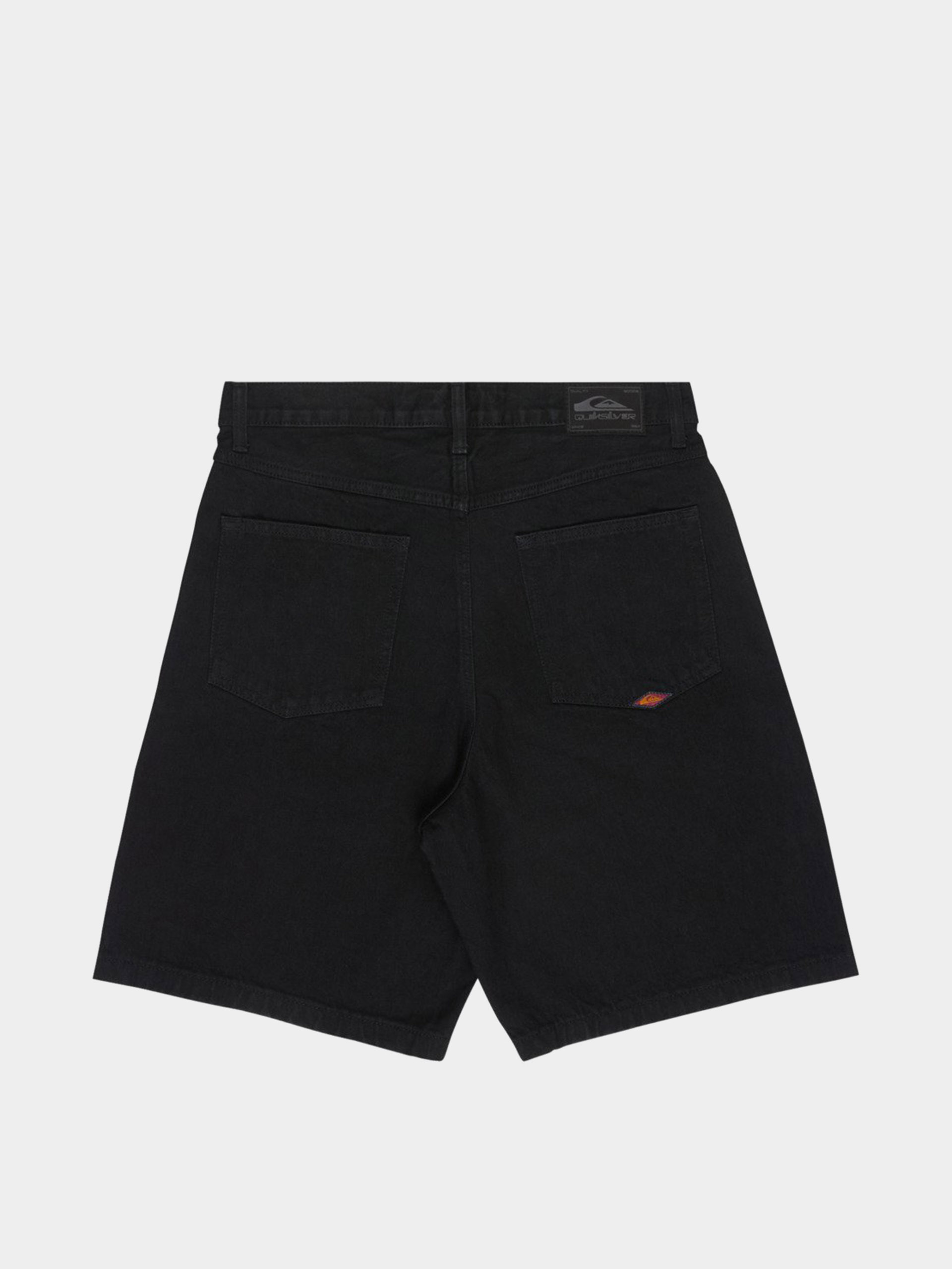 Къси панталони Quiksilver Baggy Denim (black)