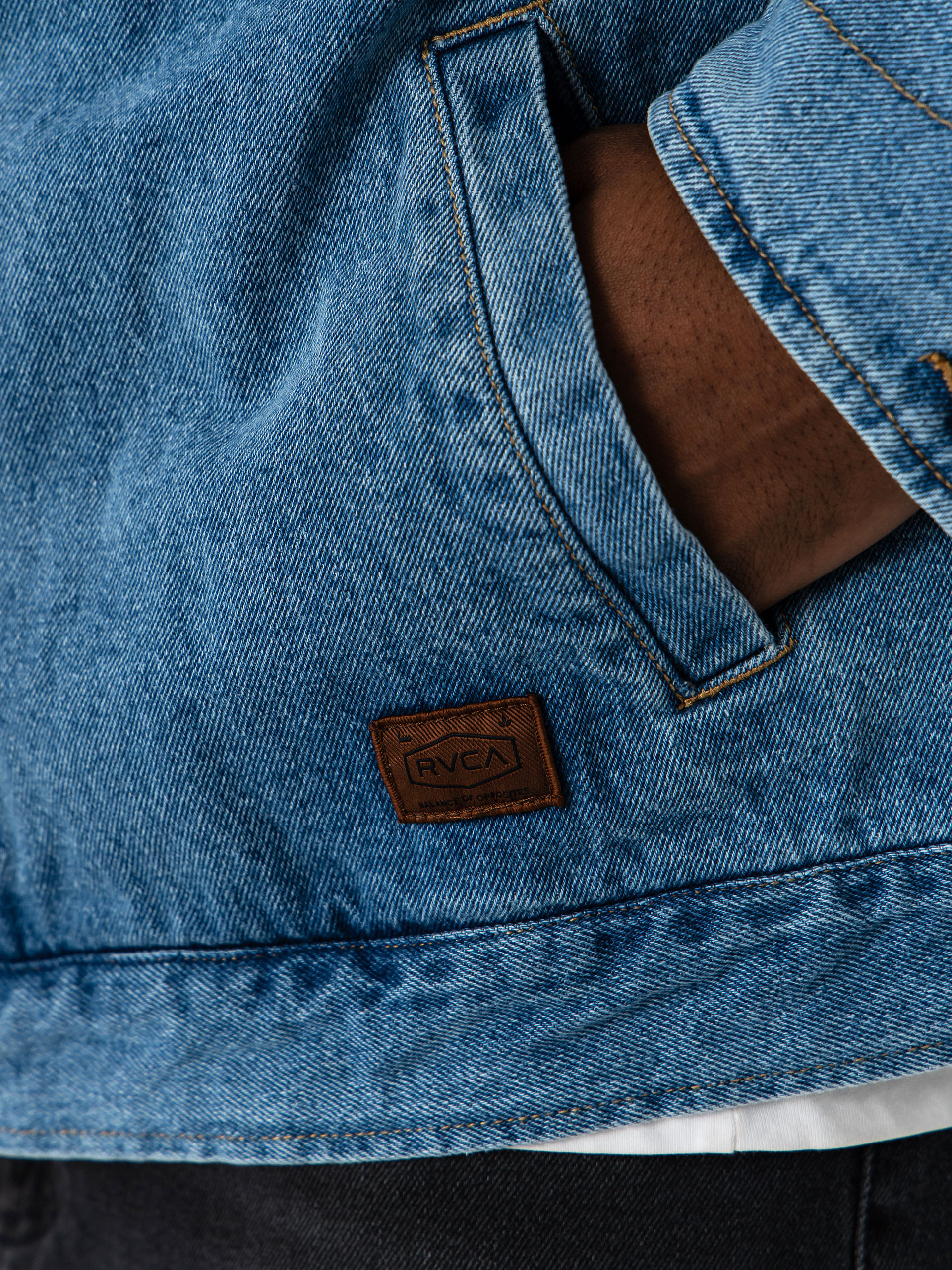 Яке RVCA Post Dayshift (blue collar)