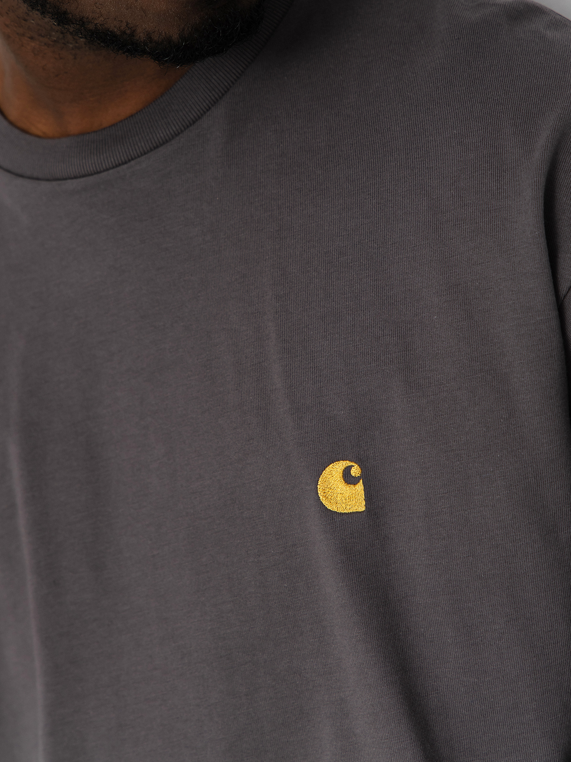 Блуза Carhartt WIP Chase (porphyry/gold)