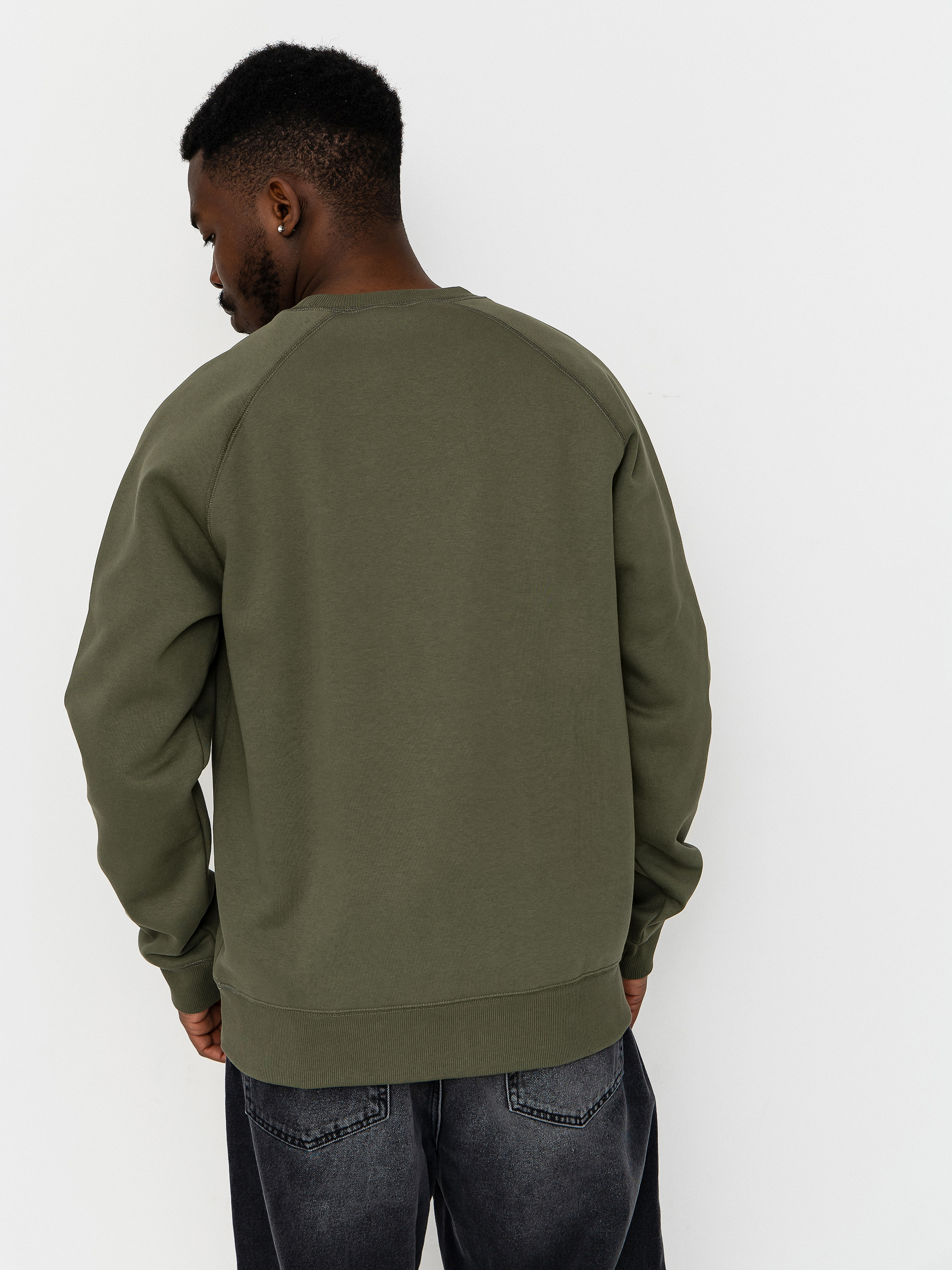 Суитшърт Carhartt WIP Chase (leaf/gold)