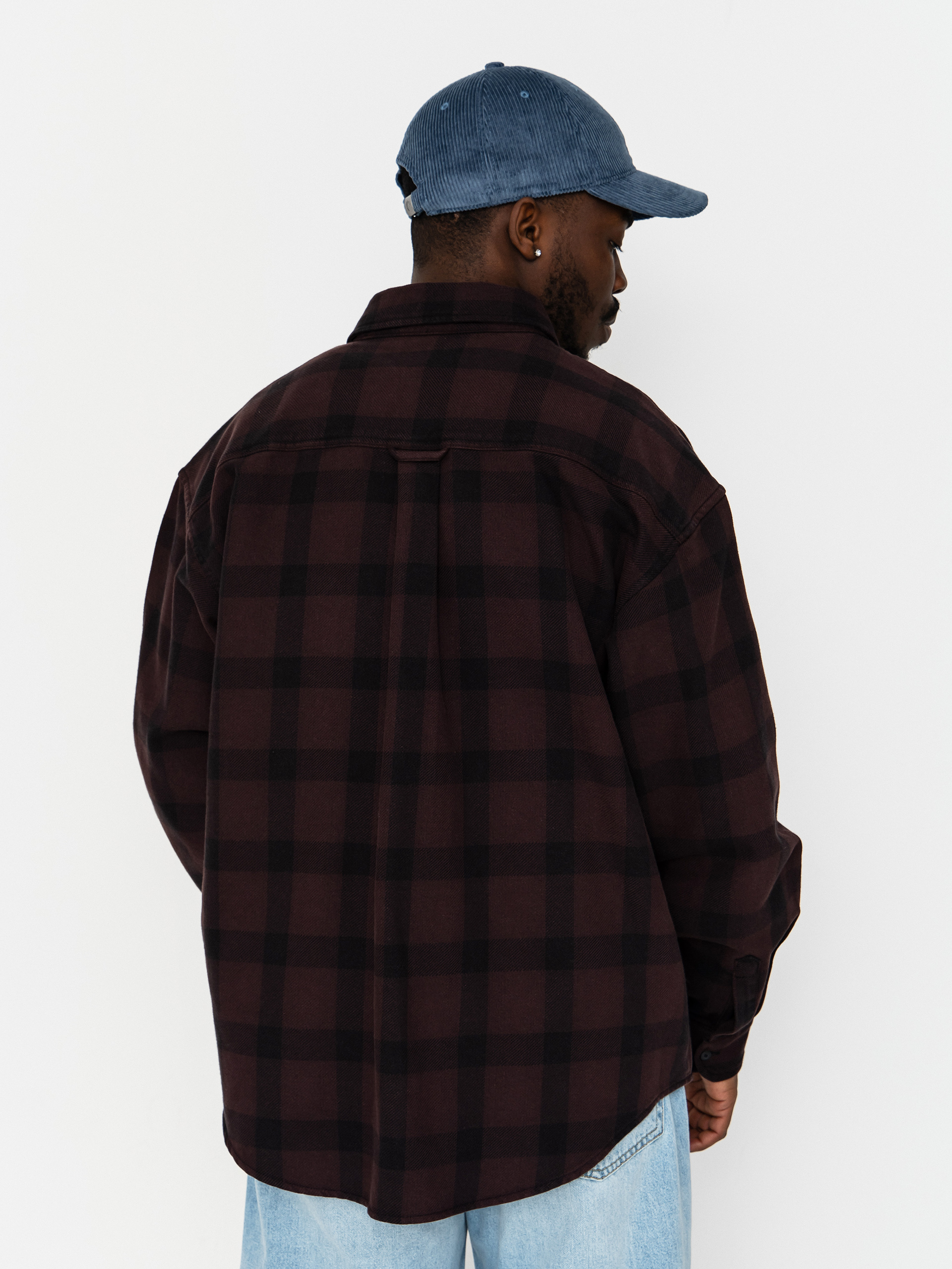 Риза Carhartt WIP Edmands (edmands check/natural/palisander)