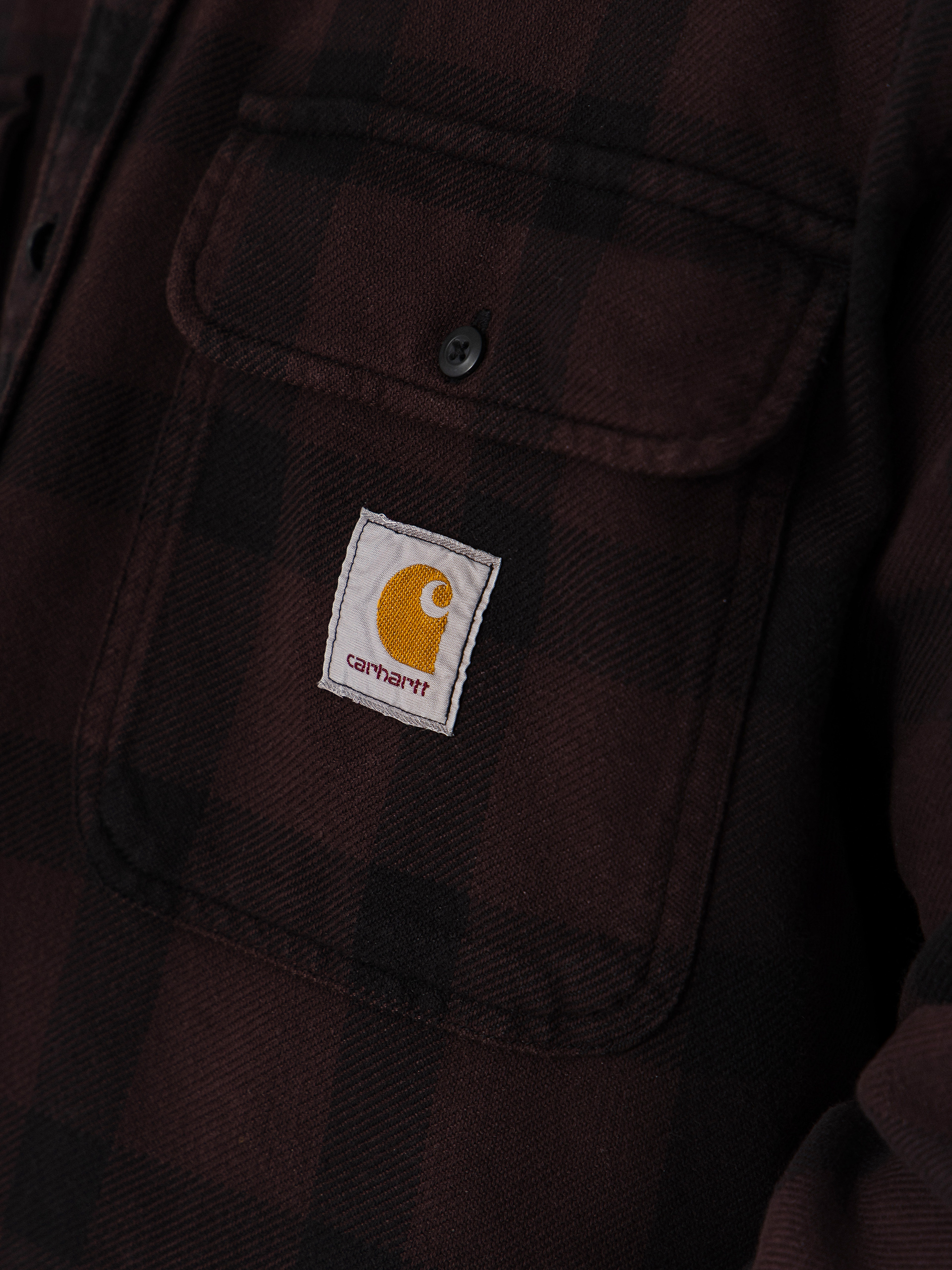 Риза Carhartt WIP Edmands (edmands check/natural/palisander)