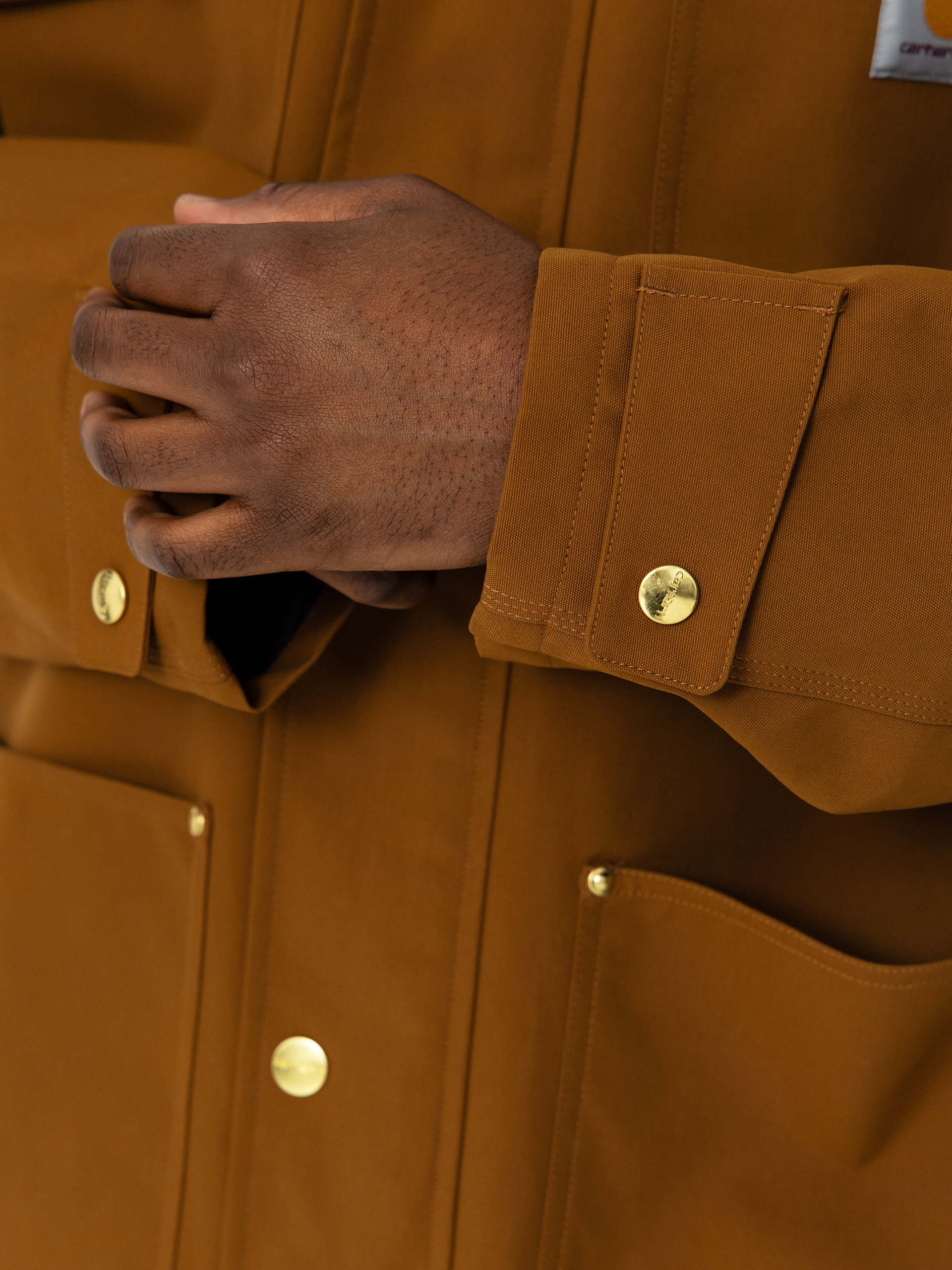 Яке Carhartt WIP Clapton (hamilton brown/tobacco)
