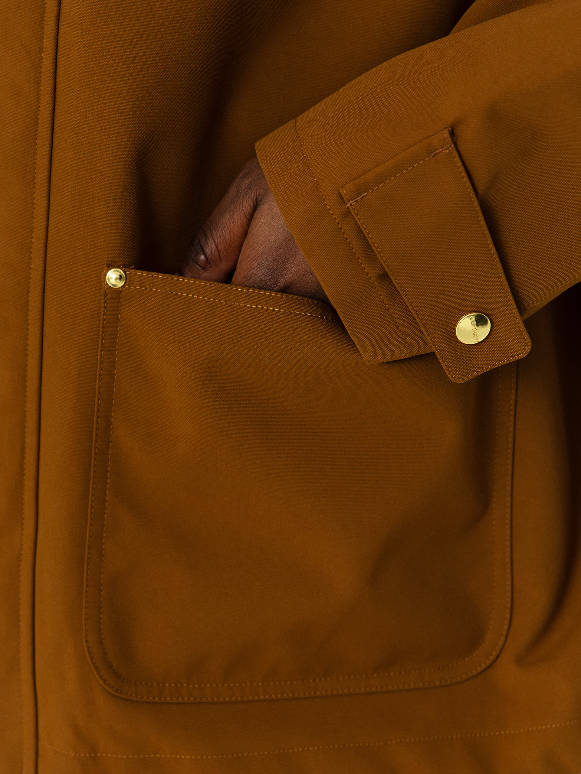Яке Carhartt WIP Clapton (hamilton brown/tobacco)
